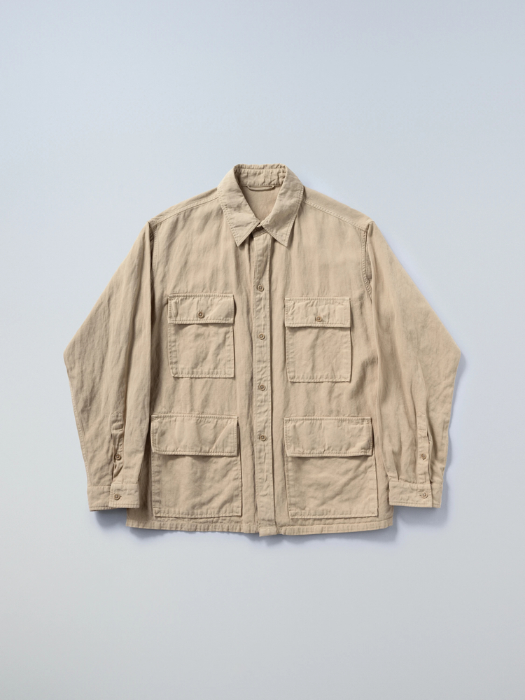 格安正規品キャプテンサンシャイン　Safari Shirt Jacket ジャケット・アウター