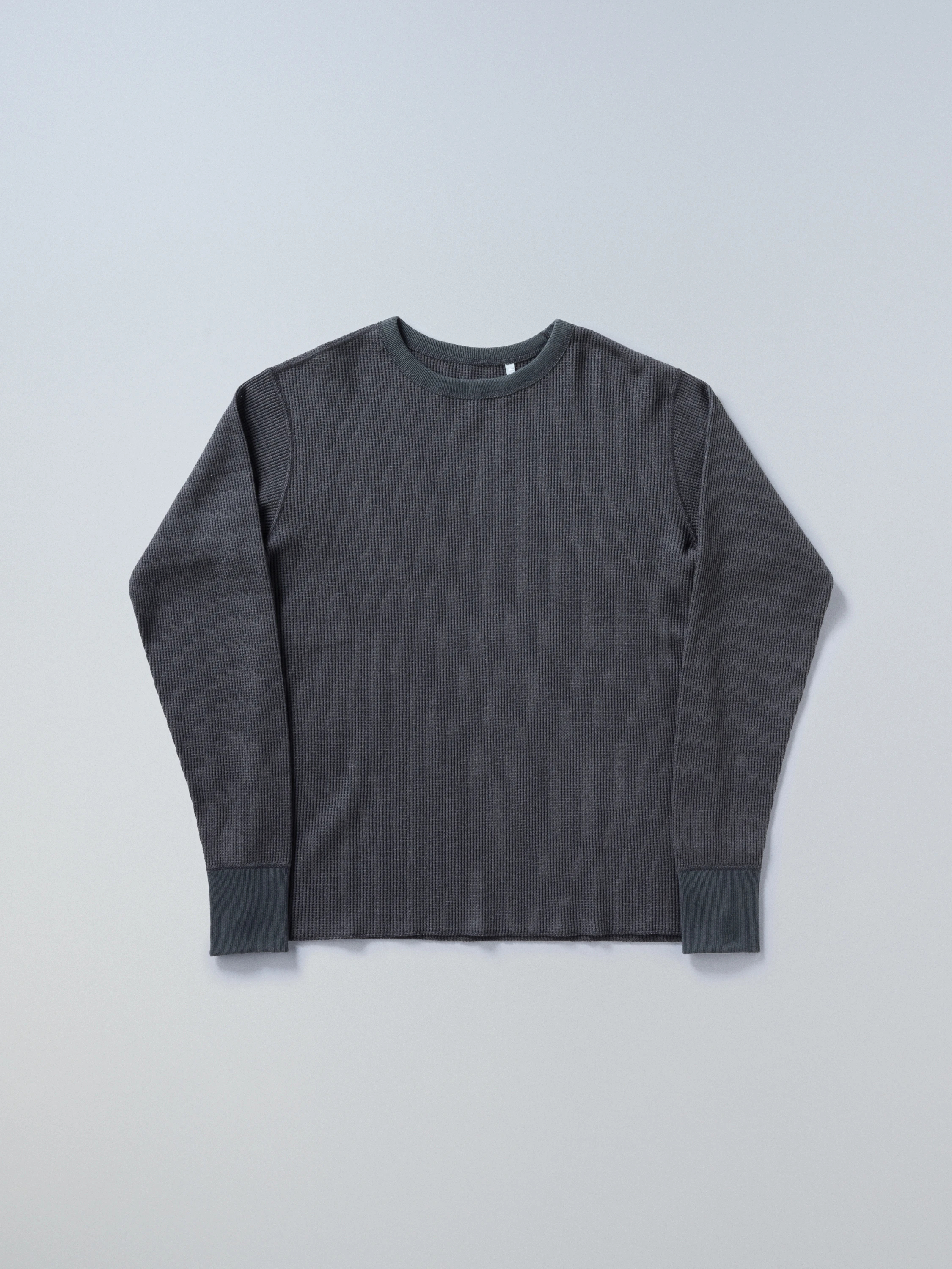 Paper Cotton Waffle Pullover