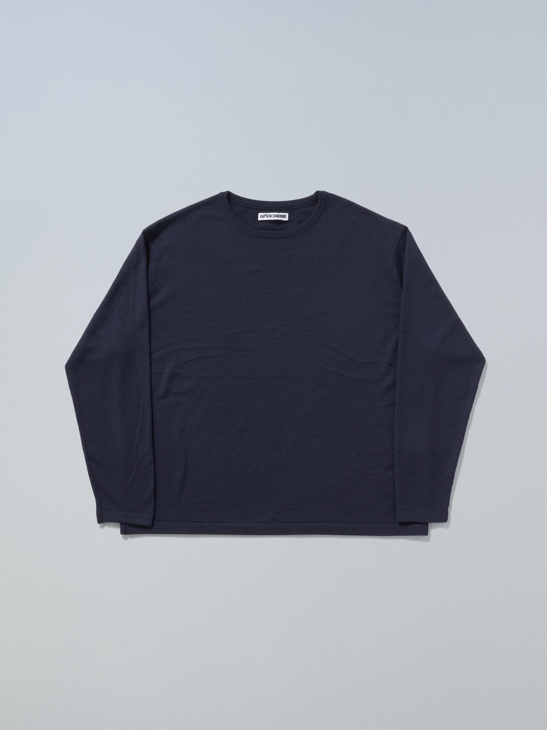 Wool Cashmere Silk Knit Crew Neck P/O | KNIT | KAPTAIN SUNSHINE ONLINE STORE