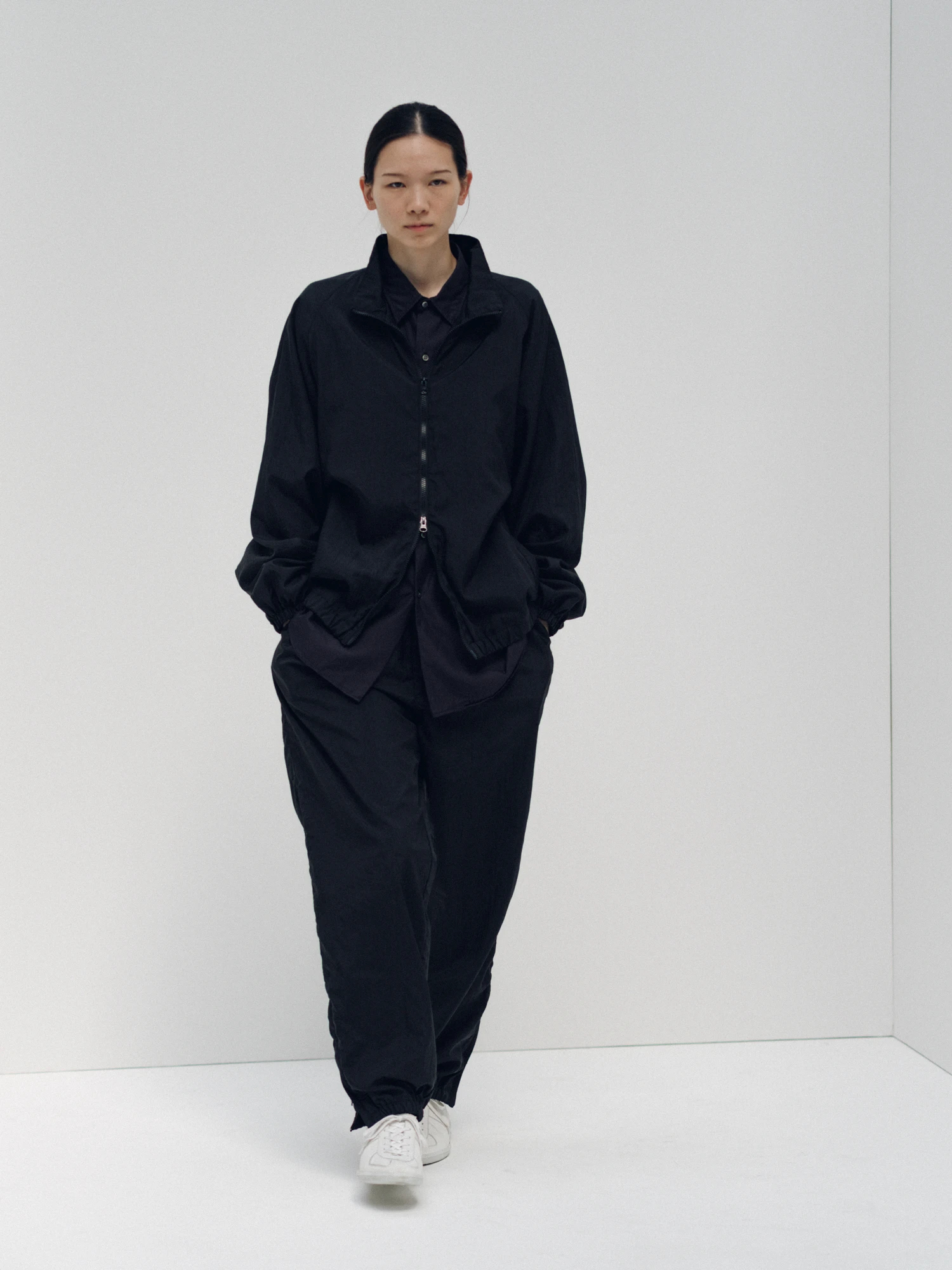 キャプテンサンシャイン　トラックパンツ　23ss Shrinked Nylon Track Pants | BOTTOMS | KAPTAIN SUNSHINE