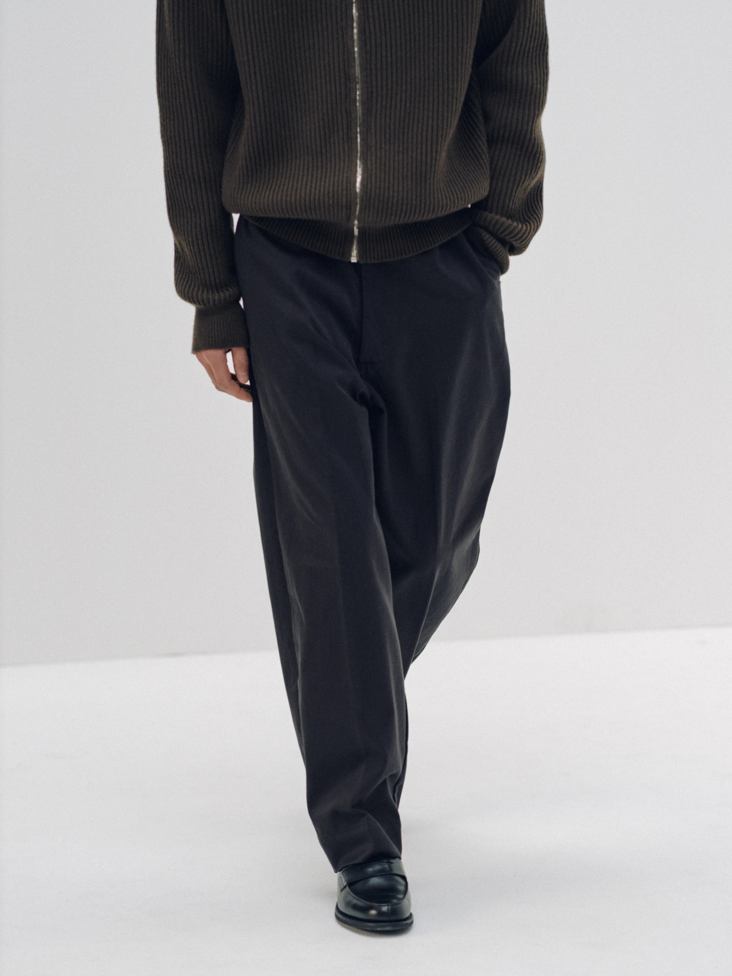 Cotton Drill Wide Military Khakis | BOTTOMS | KAPTAIN