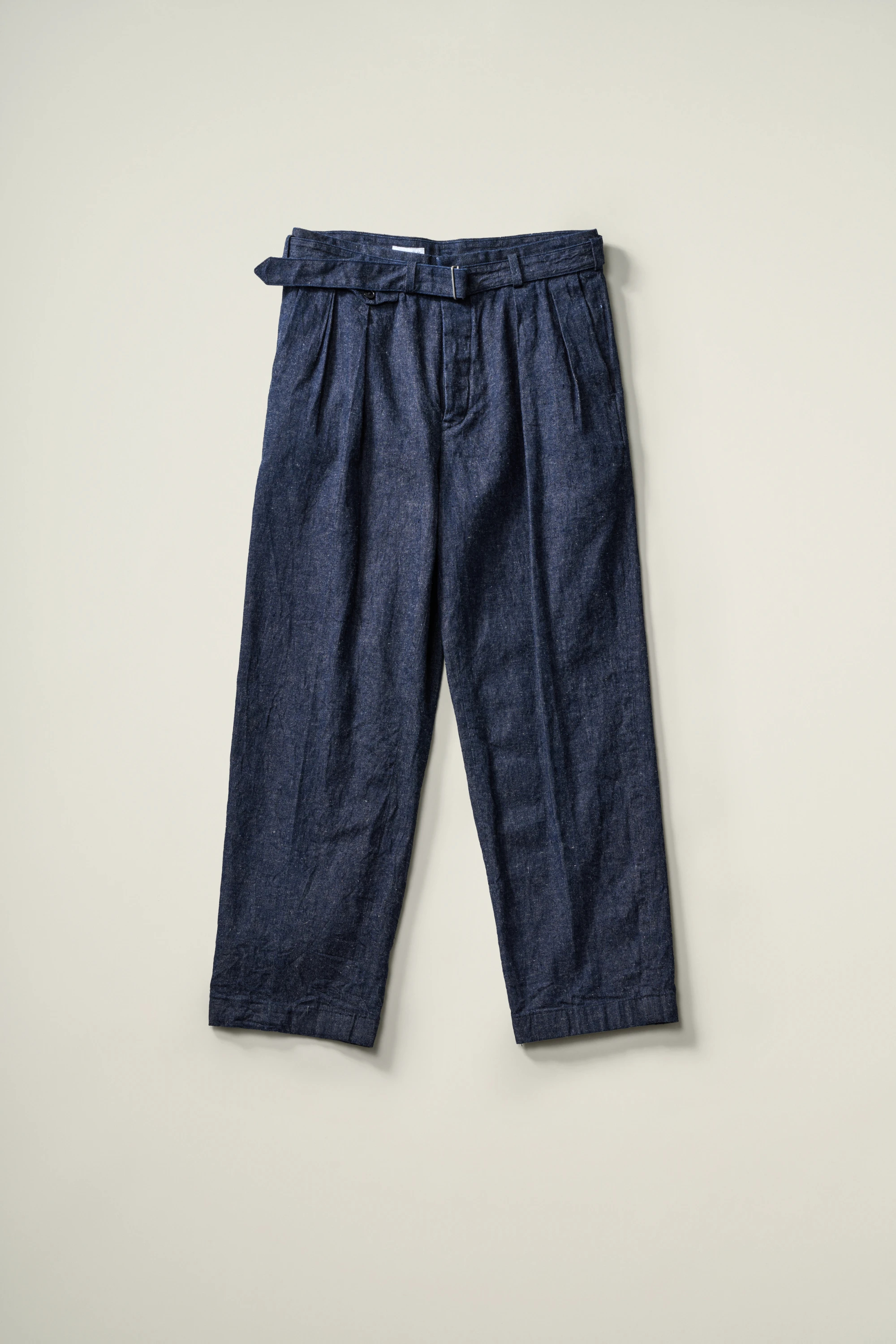 Cotton Linen Denim Riviera Trousers | BOTTOMS | KAPTAIN SUNSHINE