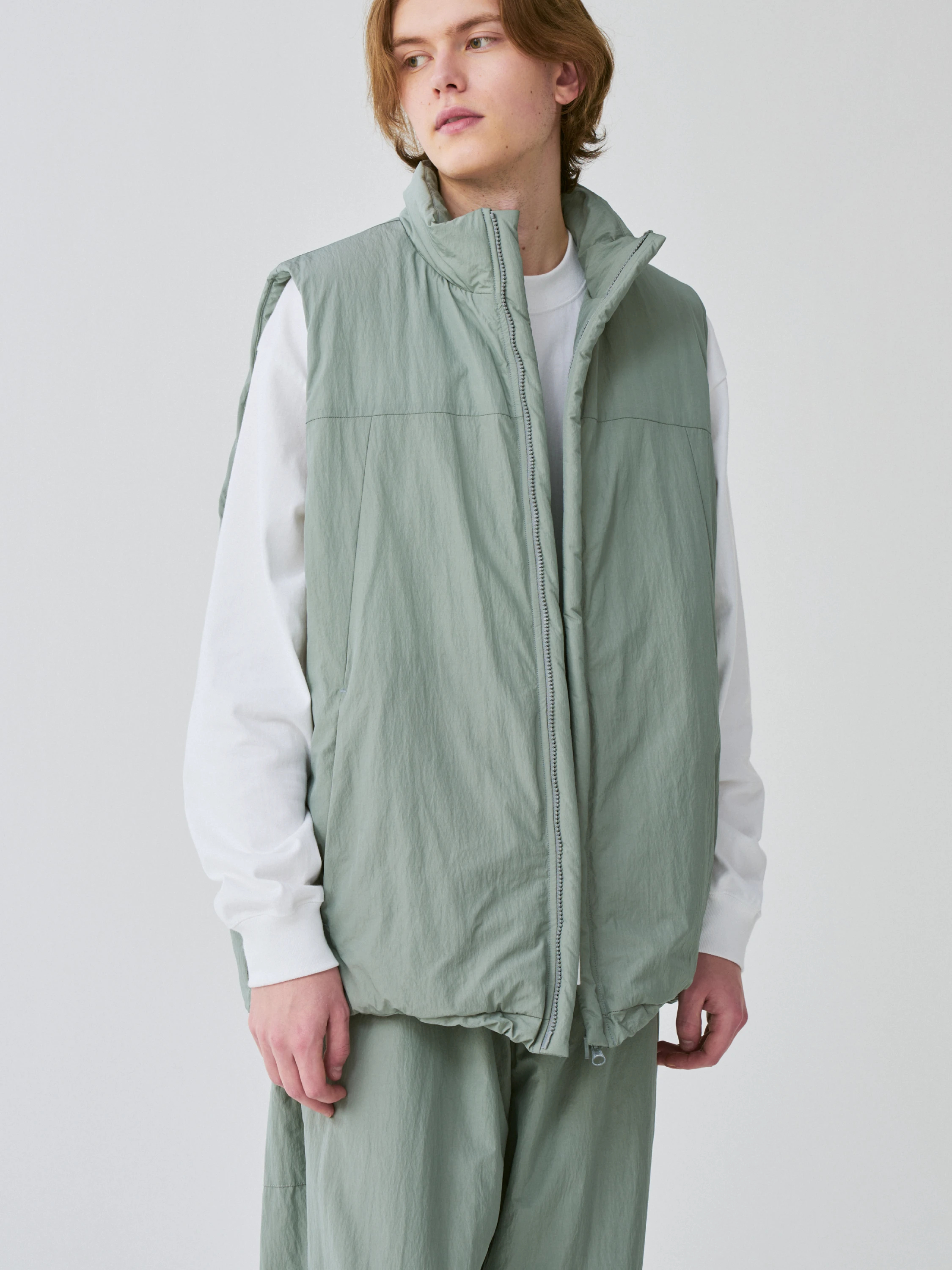 kaptain sunshine padding over vest | labiela.com