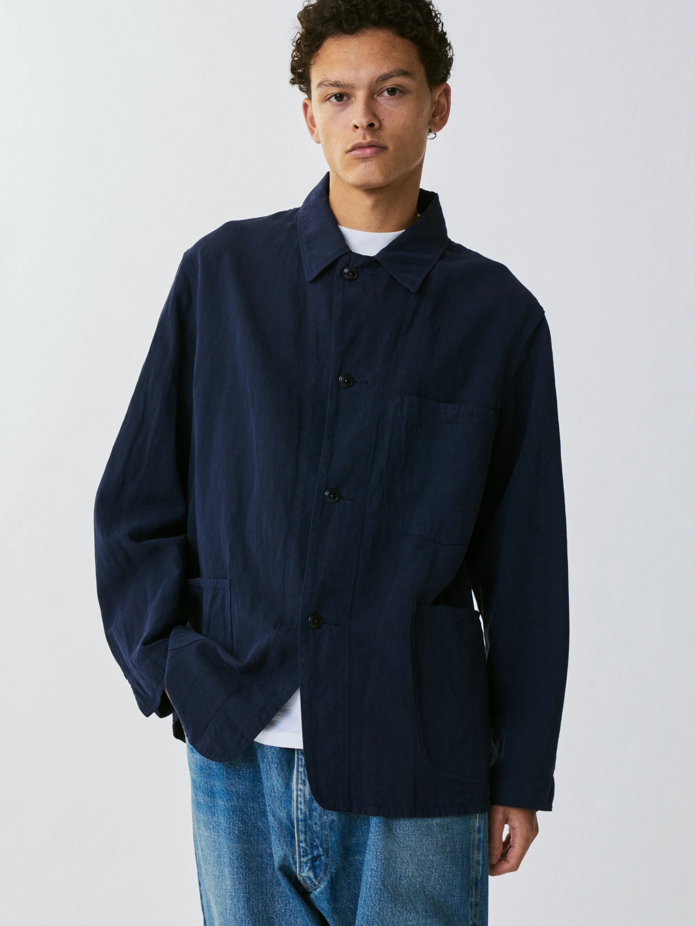 23ss kaptain sunshine Coverall Jacketカバーオールシャツ