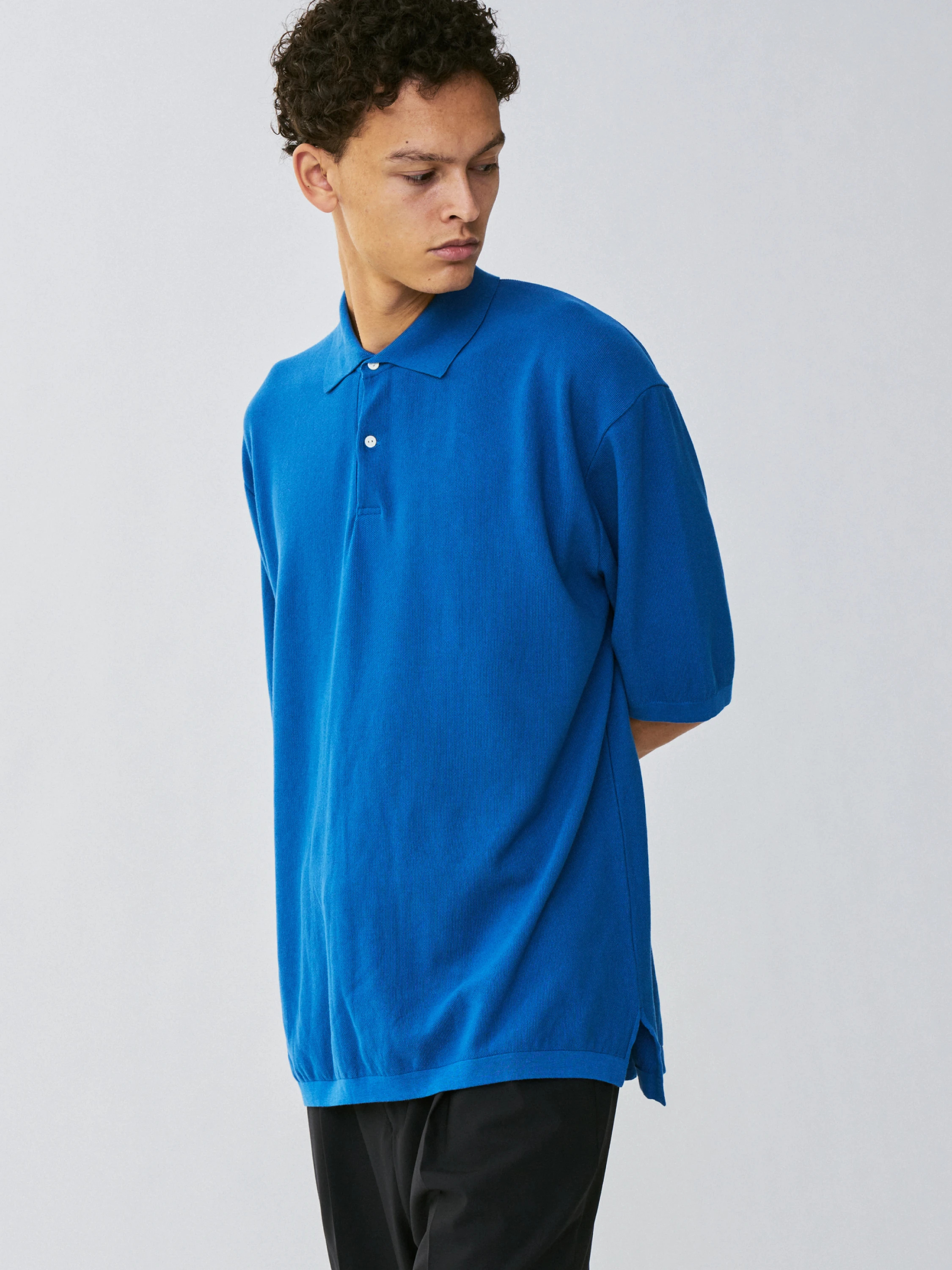 KAPTAIN SUNSHINE knit polo shirt - ポロシャツ
