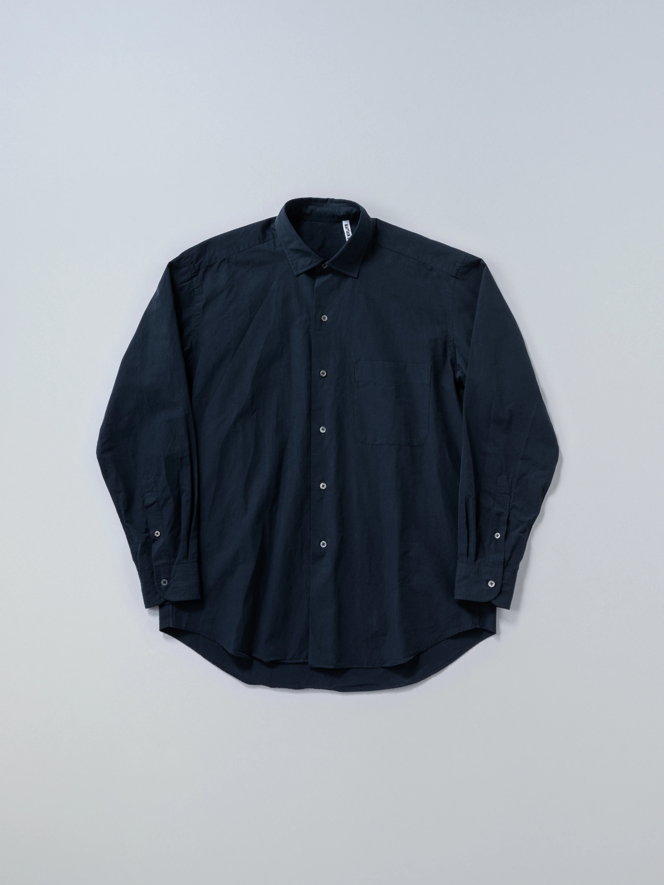 Cotton Semi Spread Collar Shirt | SHIRTS | KAPTAIN SUNSHINE ONLINE