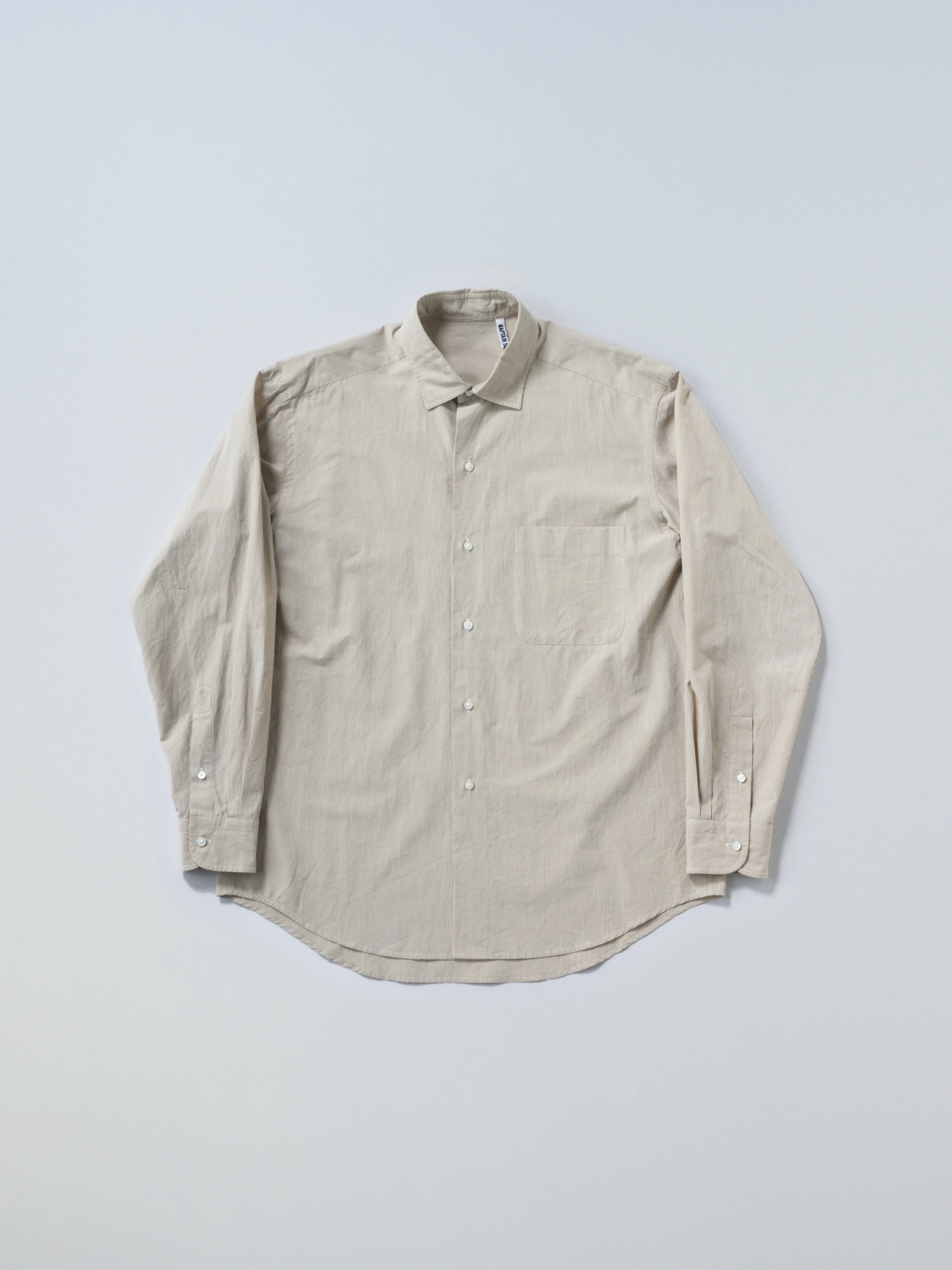 Cotton Semi Spread Collar Shirt | SHIRTS | KAPTAIN SUNSHINE ONLINE