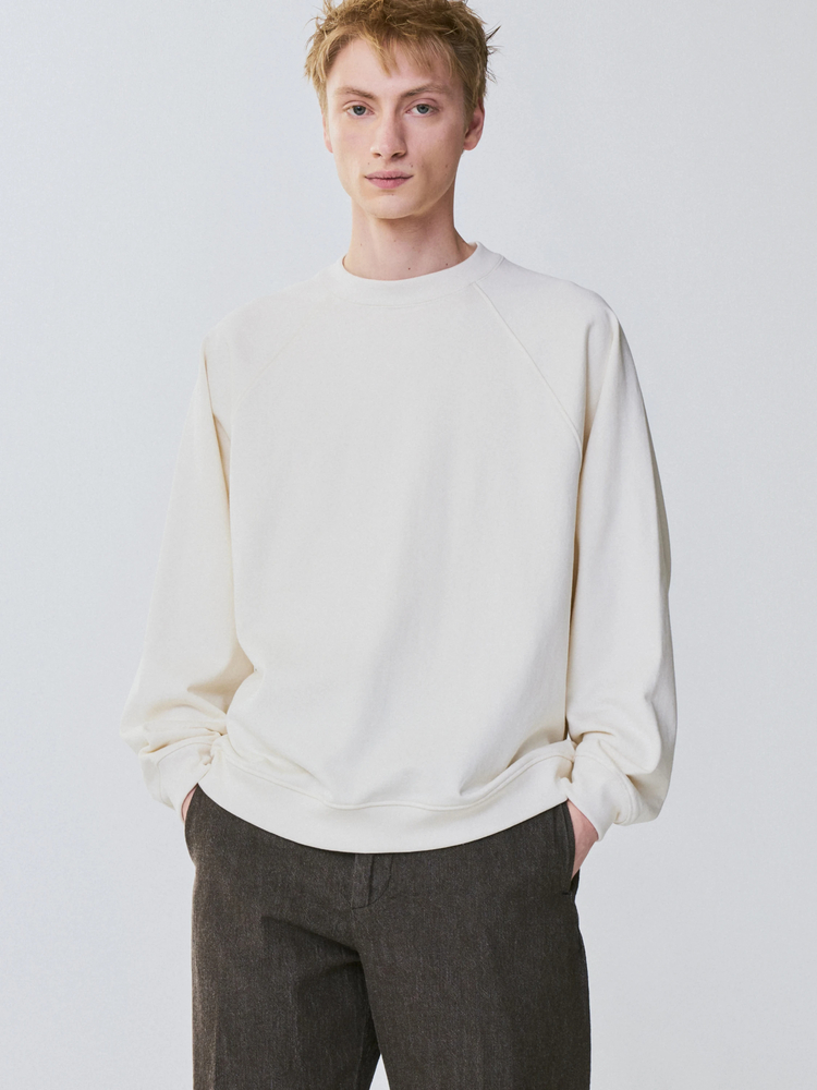 Sea Island Cotton Crewneck Pullover | CUTSEW | KAPTAIN SUNSHINE