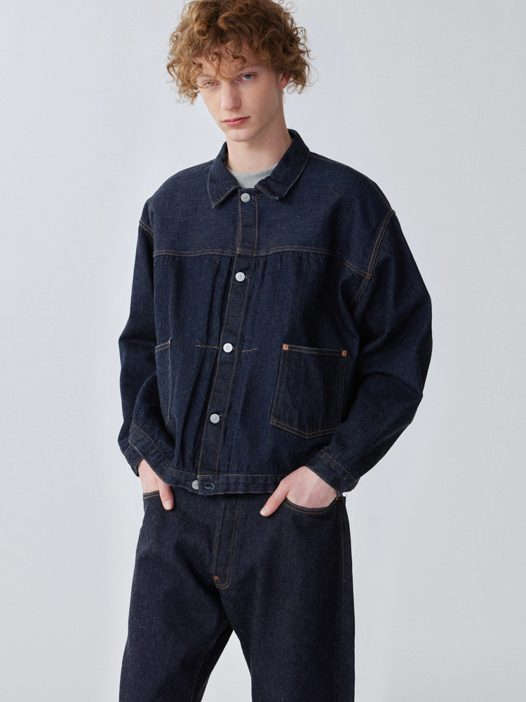 Denim Tracker 2P Jacket | OUTER WEAR | KAPTAIN SUNSHINE ONLINE STORE