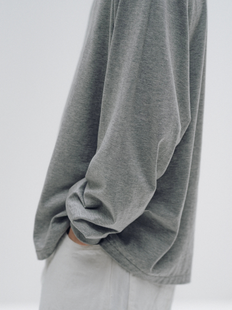 【KAPTAN SUNSHINE】Suvin Supima Tube L/S Suvin Supima Tube L/S Tee Light | CUTSEW | KAPTAIN SUNSHINE
