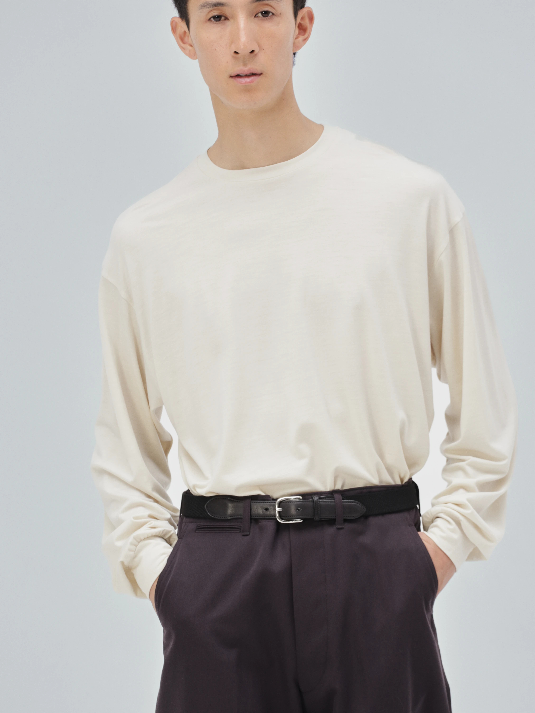 KAPTAIN SUNSHINE(キャプテンサンシャイン) |Wool Merino L/S Tee