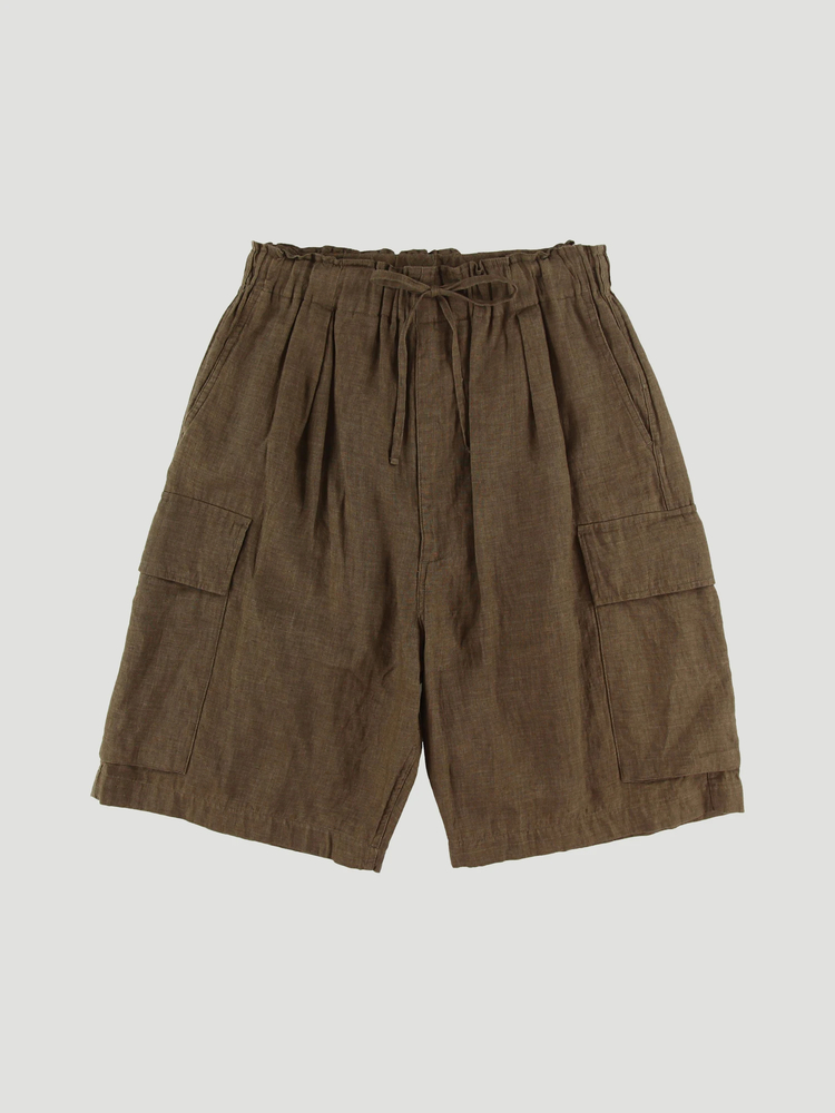 Namu Shop - Kaptain Sunshine Cargo Shorts - Dull Olive