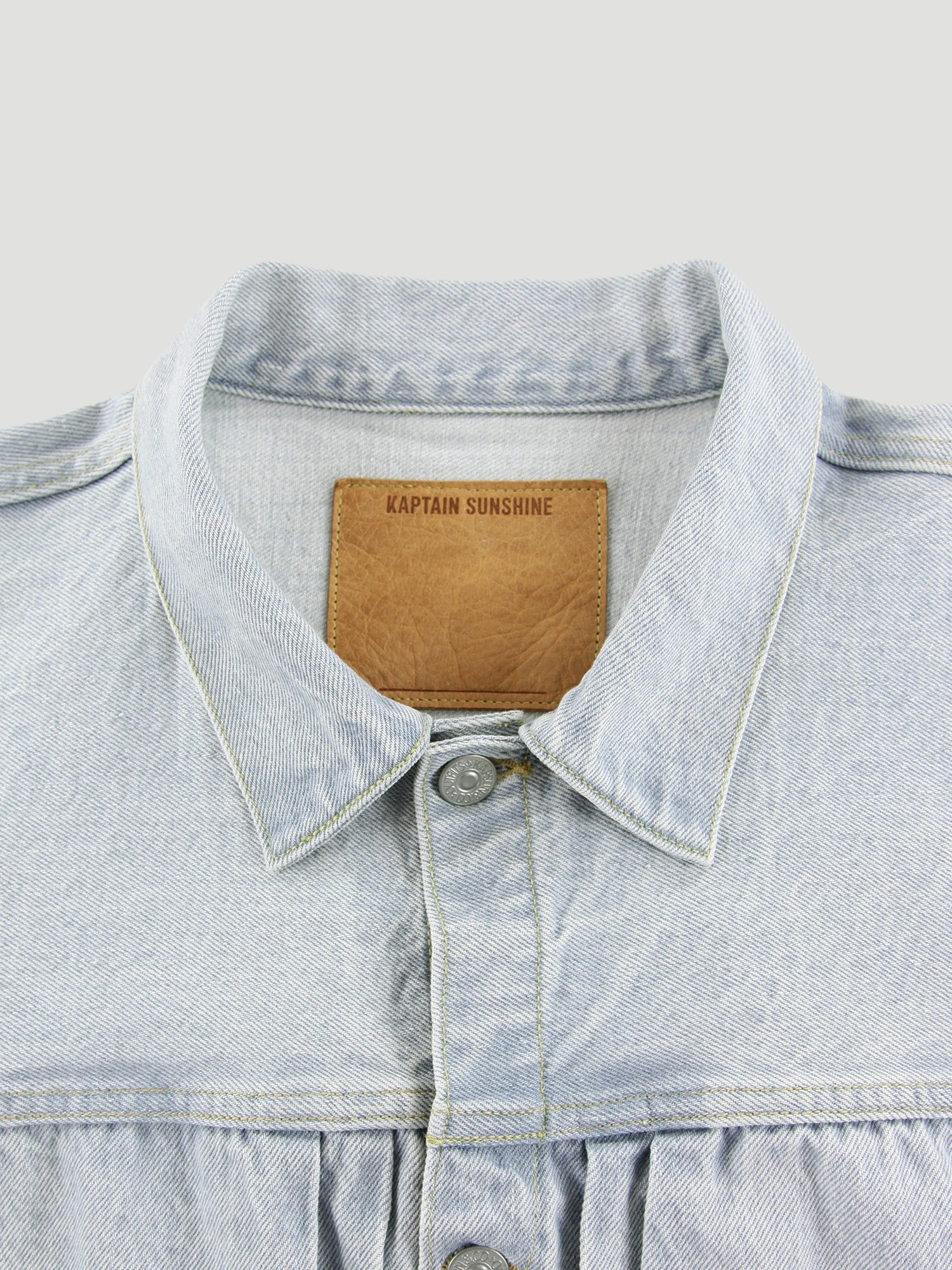 Blue Tracker 1P Denim Jacket by KAPTAIN SUNSHINE on Sale