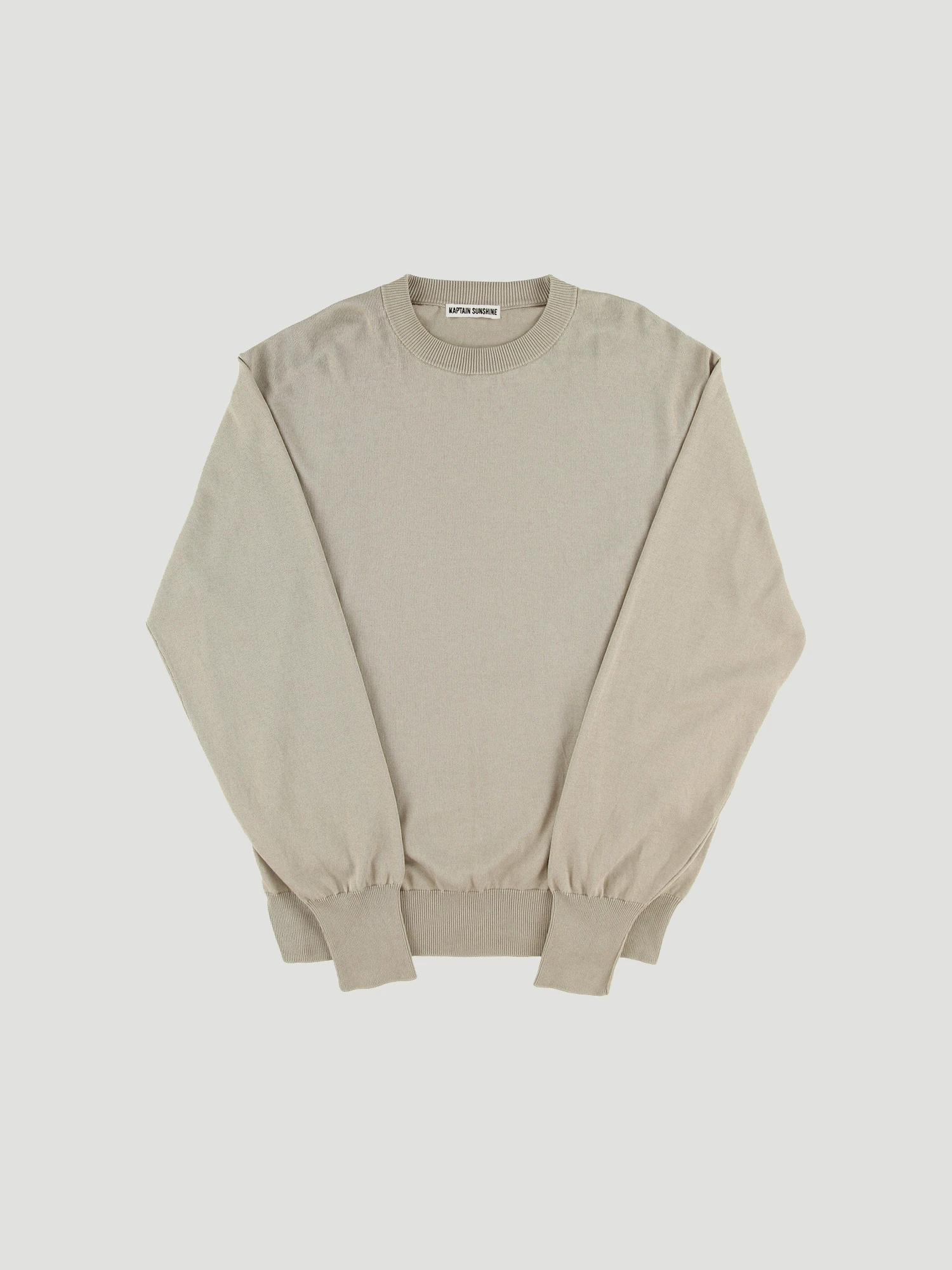 Cotton Knit Crewneck Pullover | KNIT | KAPTAIN SUNSHINE
