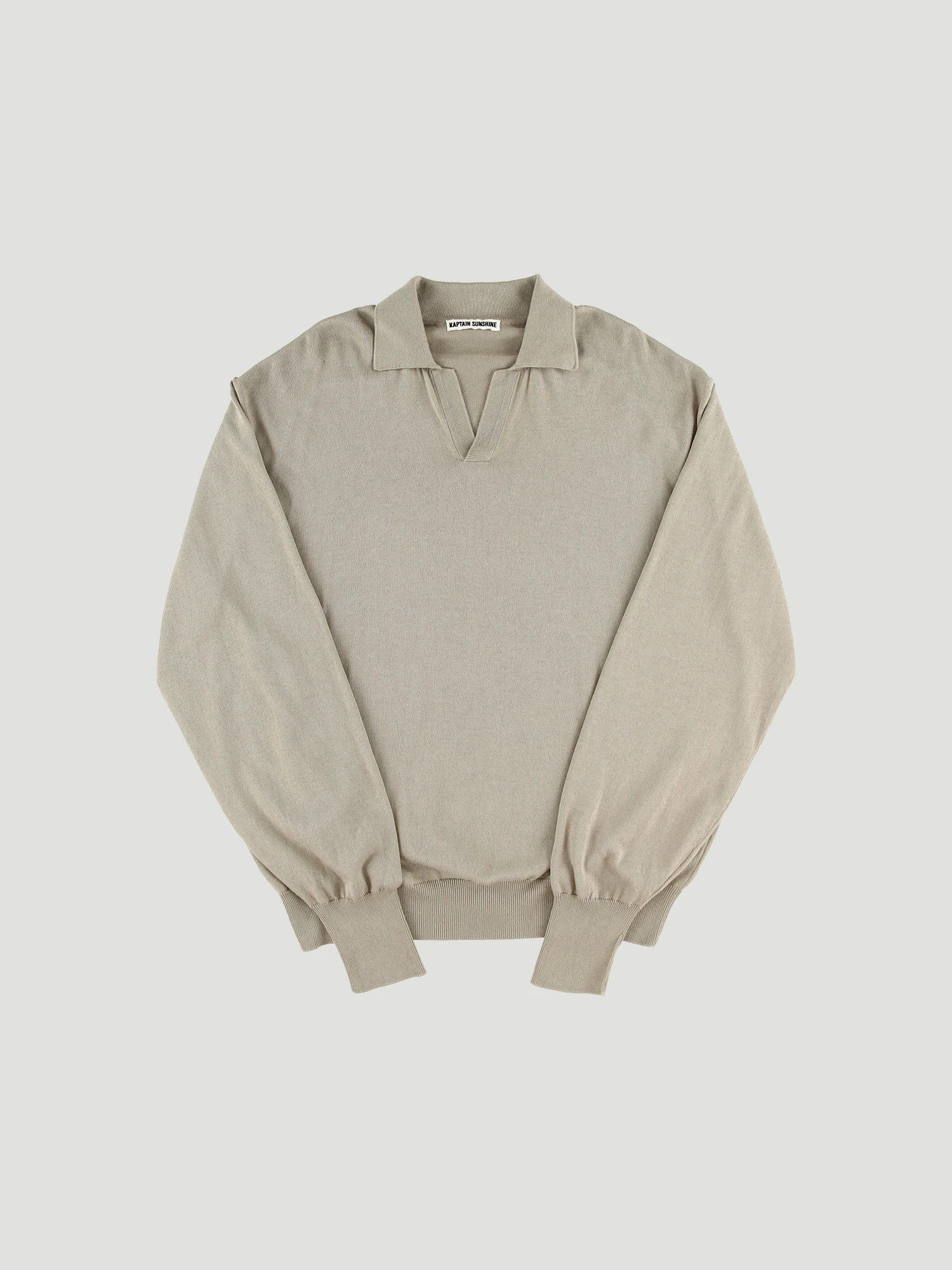 Cotton Knit Skipper Shirt | KNIT | KAPTAIN SUNSHINE ONLINE STORE