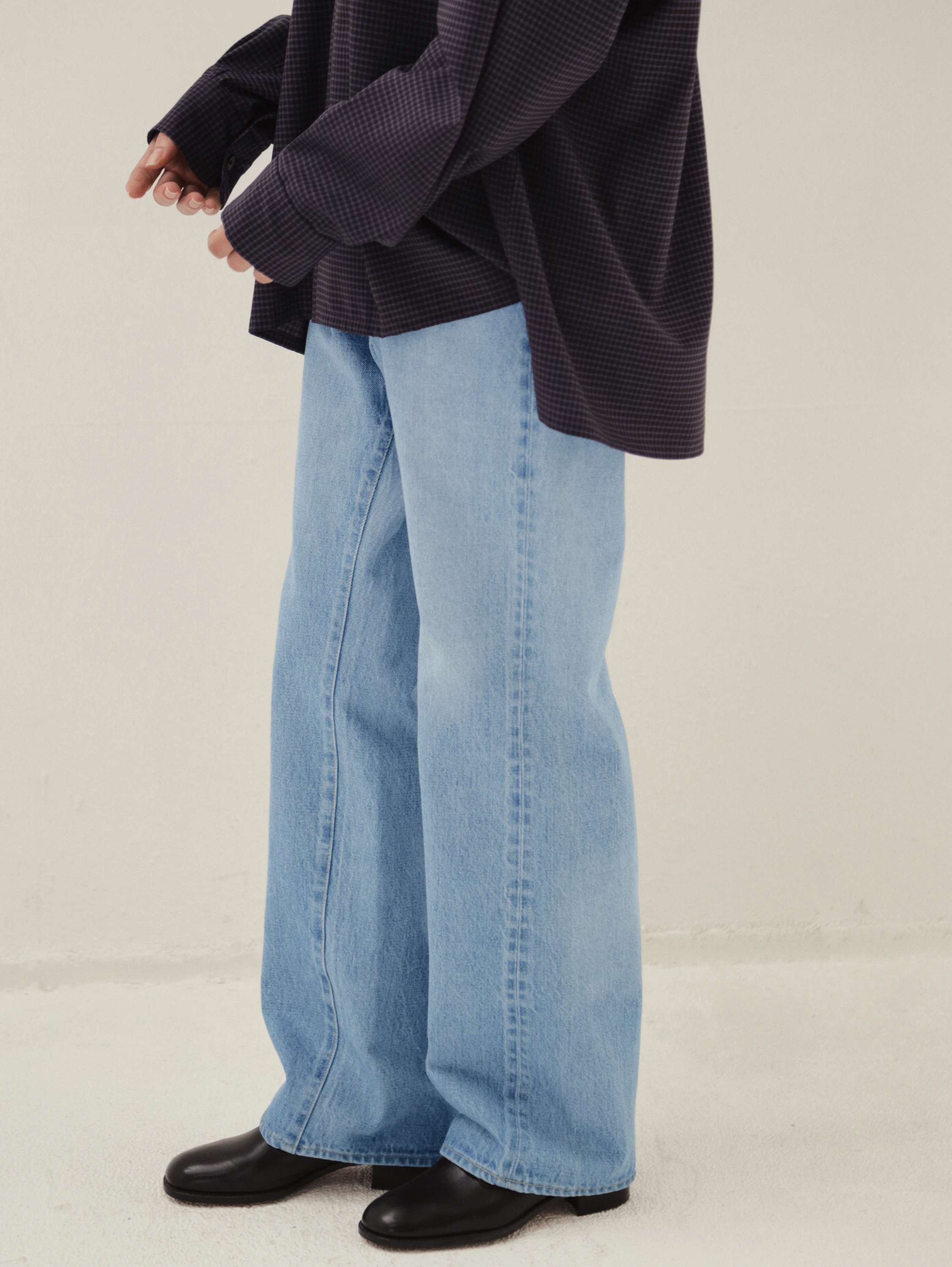 Skate Shoecut Denim Pants | BOTTOMS | KAPTAIN SUNSHINE ONLINE STORE