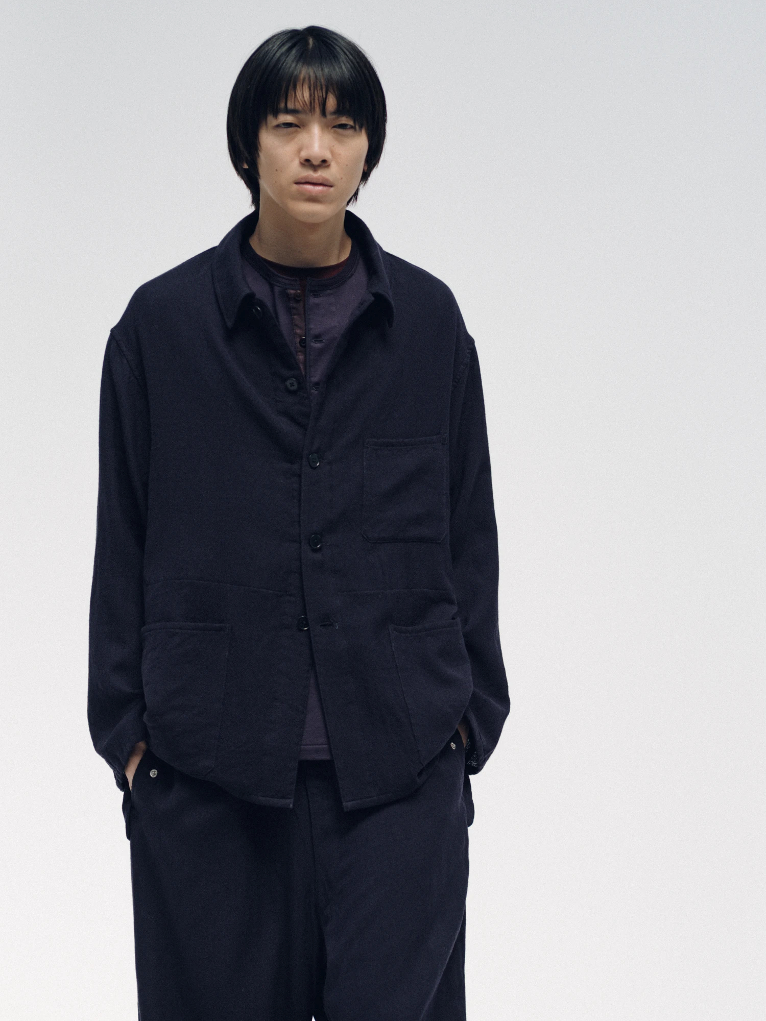 kaptain Sunshine シャツブルゾン KAPTAIN SUNSHINE＞ Work Shirt Jacket/ワークシャツジャケット