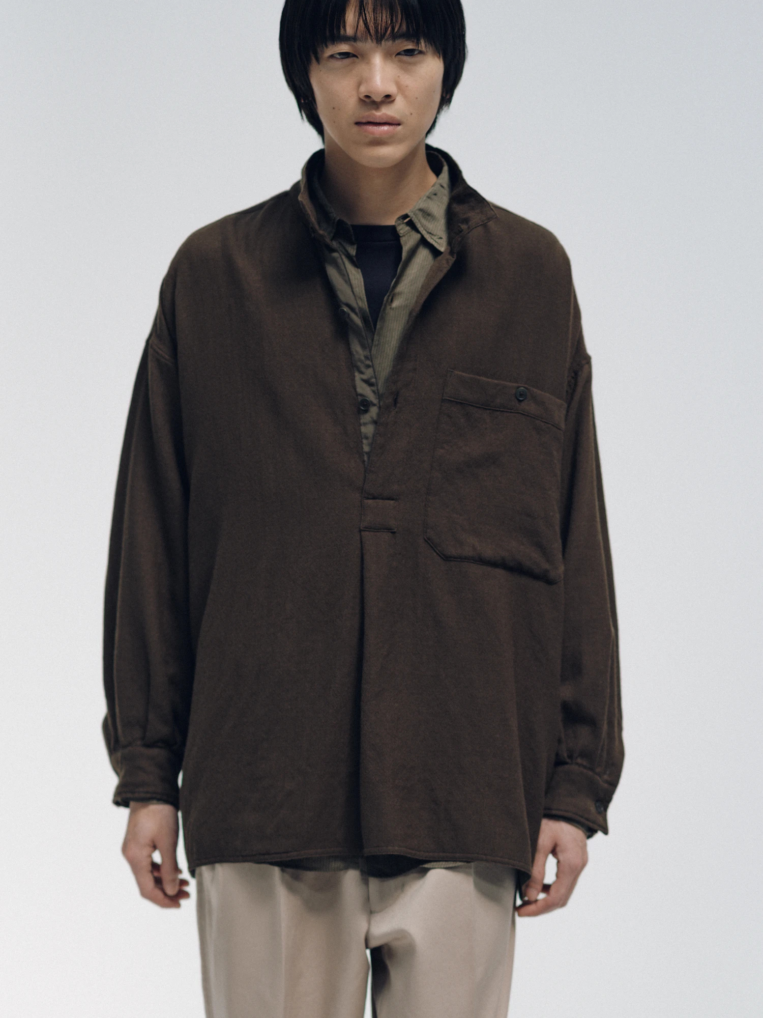 【KAPTAIN SUNSHINE】STAND COLLAR SMOCK ASK availability First)KAPTAIN SUNSHINE Standcollar Smock new | eBay