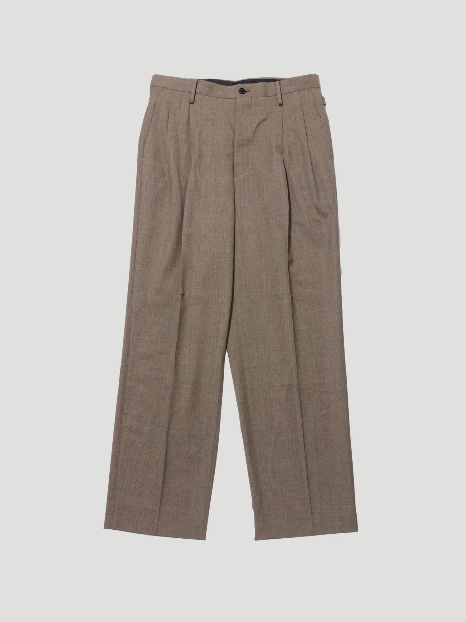 【KAPTAIN SUNSHINE】D Slacks BRN 34 Namu Shop - Kaptain Sunshine D Slacks - Charcoal Corduroy