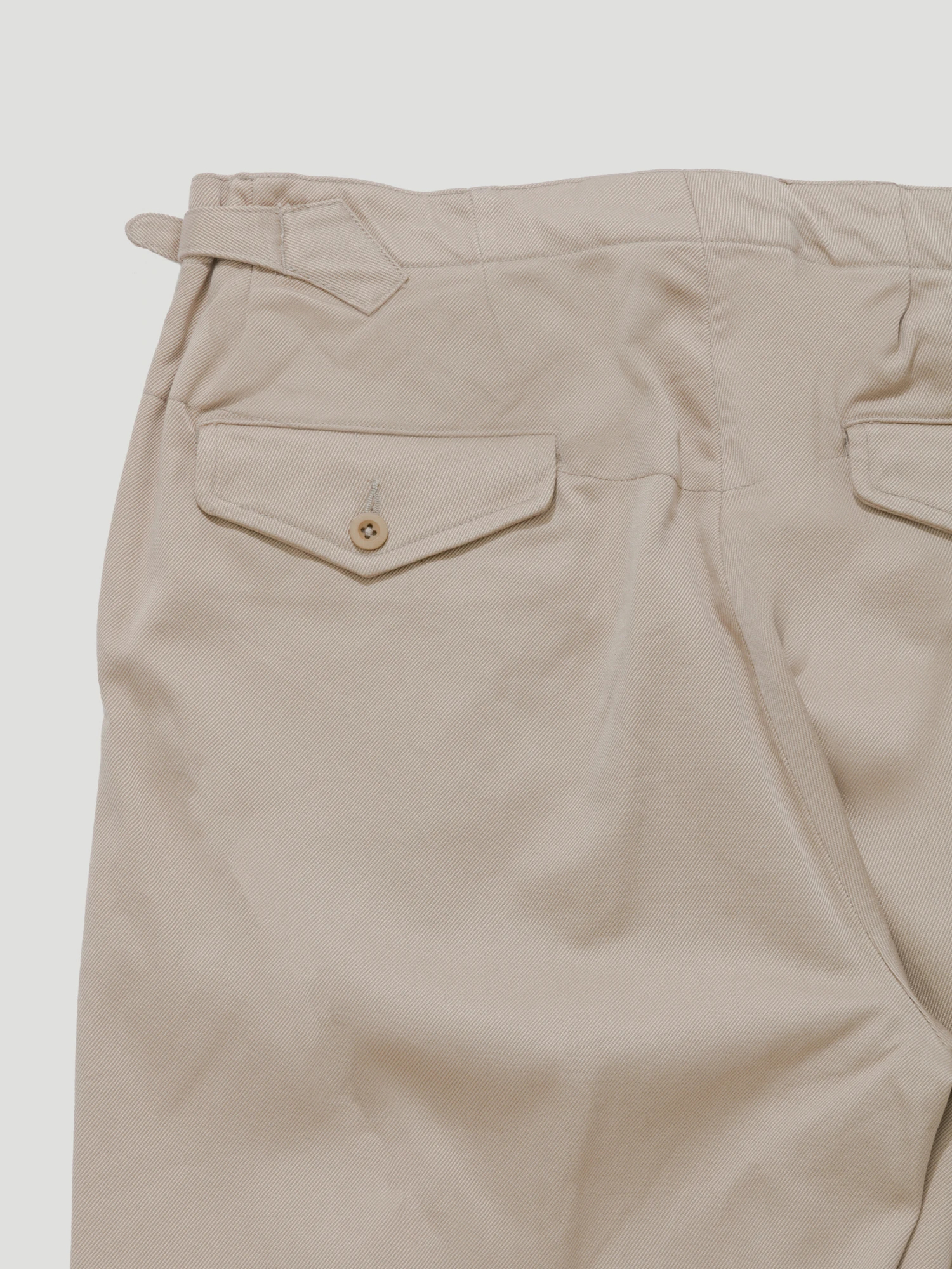 【KAPTAIN SUNSHIN】Gurkha Trousers Kaptain Sunshine Gurkha pants in warm grey cotton linen