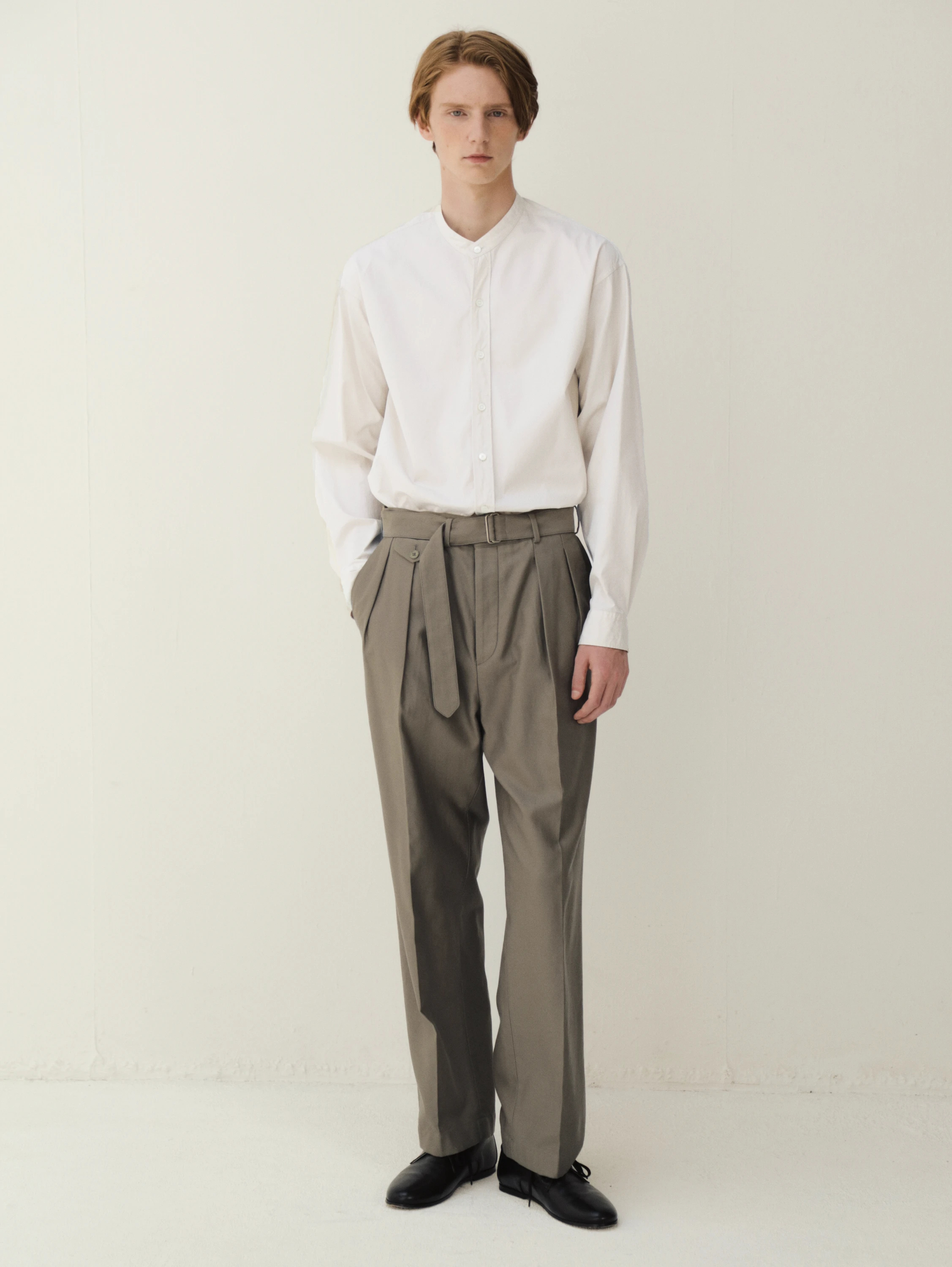 KAPTAIN SUNSHINE(キャプテンサンシャイン) |Belted Riviera Pants