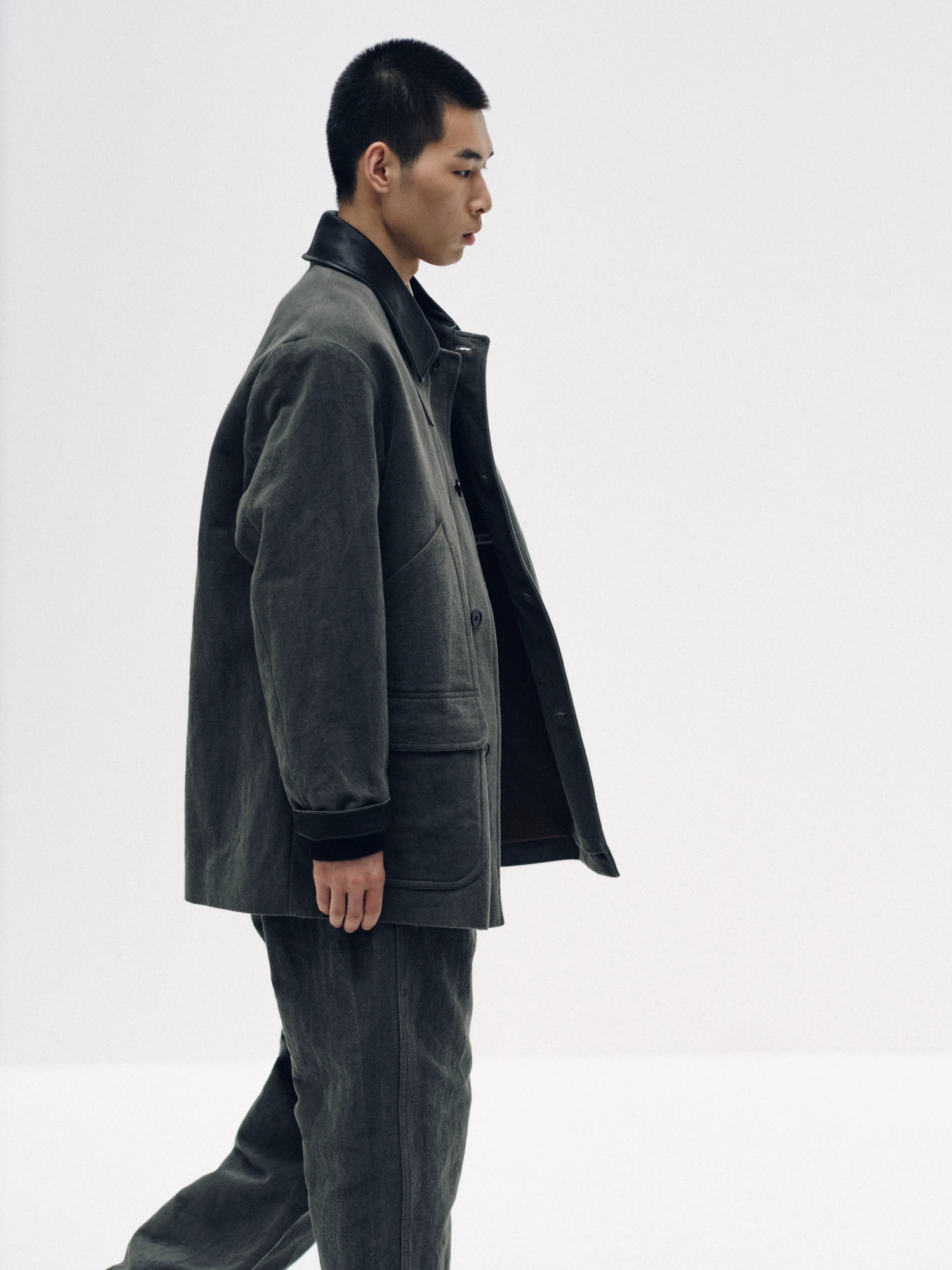 Cotton Hemp Work Coat | OUTER WEAR | KAPTAIN SUNSHINE ONLINE