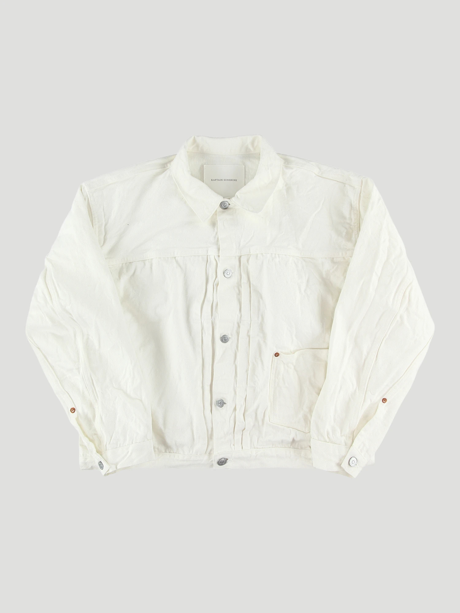【めがね】『Denim Tracker 1P Jacket』 Kaptain Sunshine『Denim Tracker 1P Jacket』(INDIGO) – Reggieshop