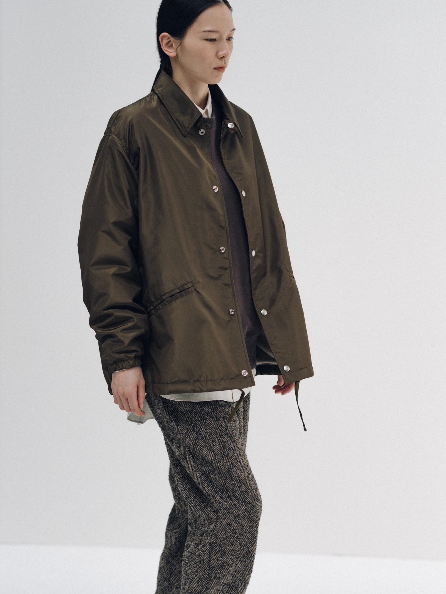 Silk Poly Coach Jacket | OUTER WEAR | KAPTAIN SUNSHINE ONLINE STORE