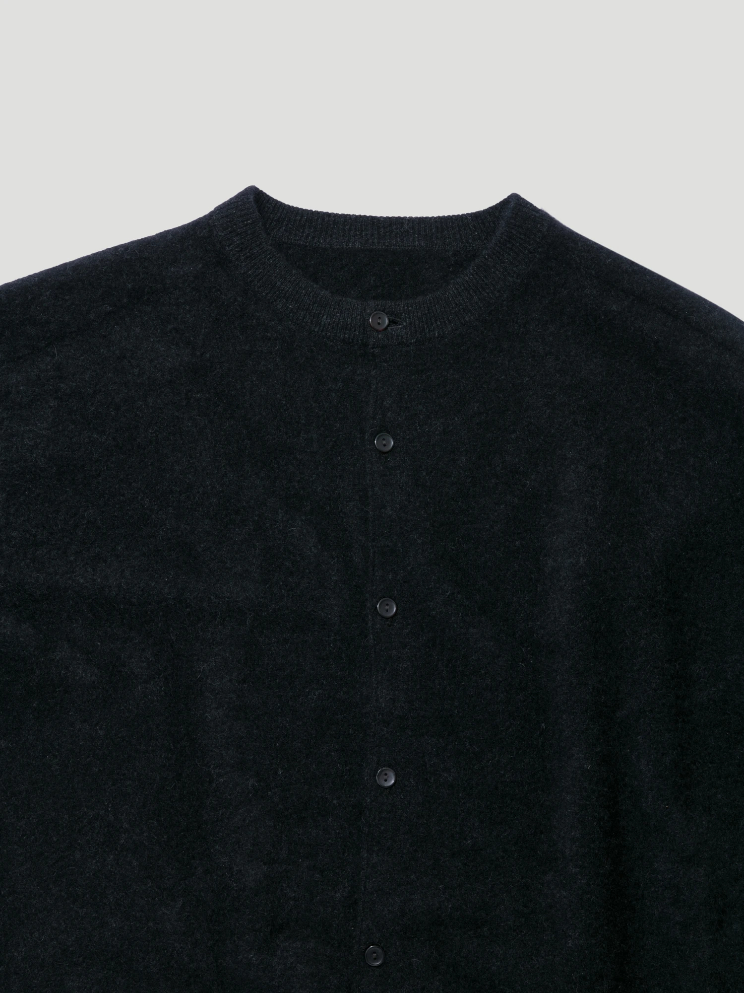 美品　キャプテンサンシャイン　23SS　和紙　コットン　カーディガン　ブラック 20%OFF!!】KAPTAIN SUNSHINE Washi Cotton Cardigan Men's