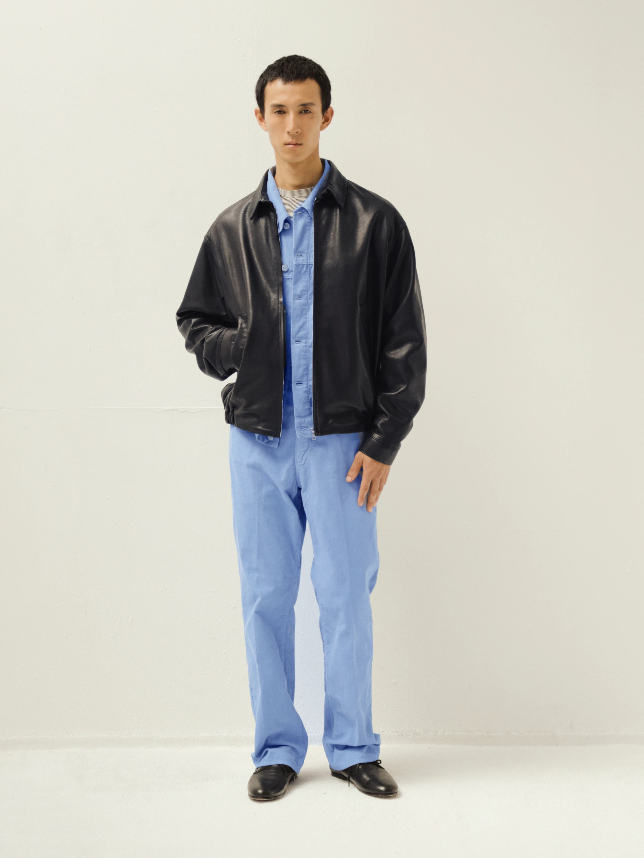 Calf Leather Zip Blouson | OUTER WEAR | KAPTAIN SUNSHINE ONLINE STORE