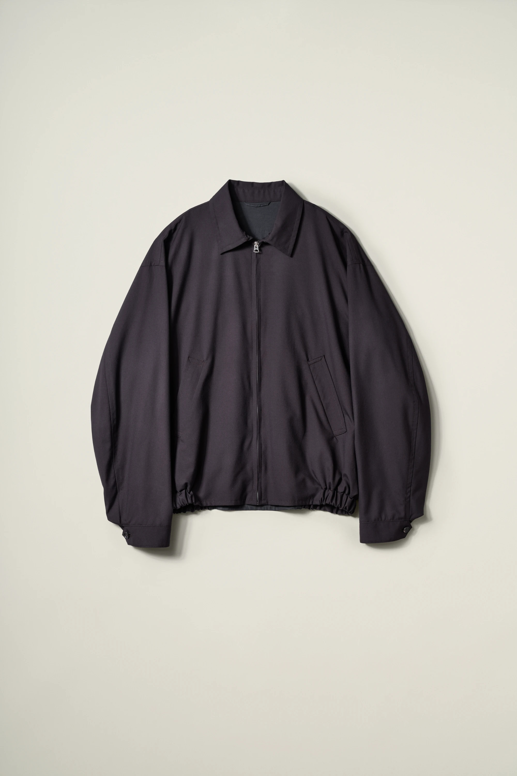 KAPTAIN SUNSHINE(キャプテンサンシャイン) |Wool Poplin Zip Blouson