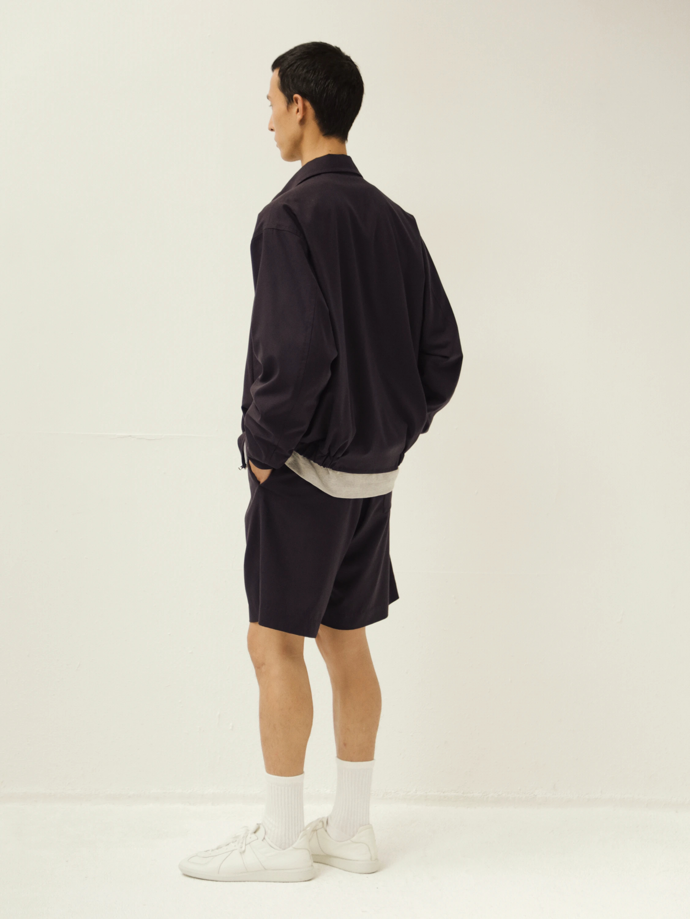 KAPTAIN SUNSHINE(キャプテンサンシャイン) |Wool Poplin Zip Blouson