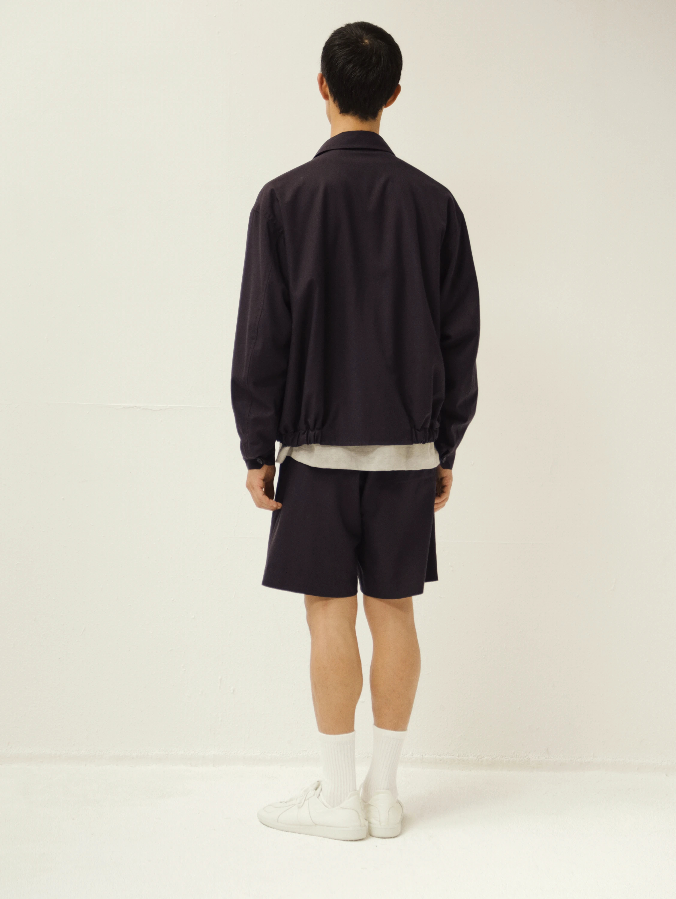 KAPTAIN SUNSHINE(キャプテンサンシャイン) |Wool Poplin Zip Blouson