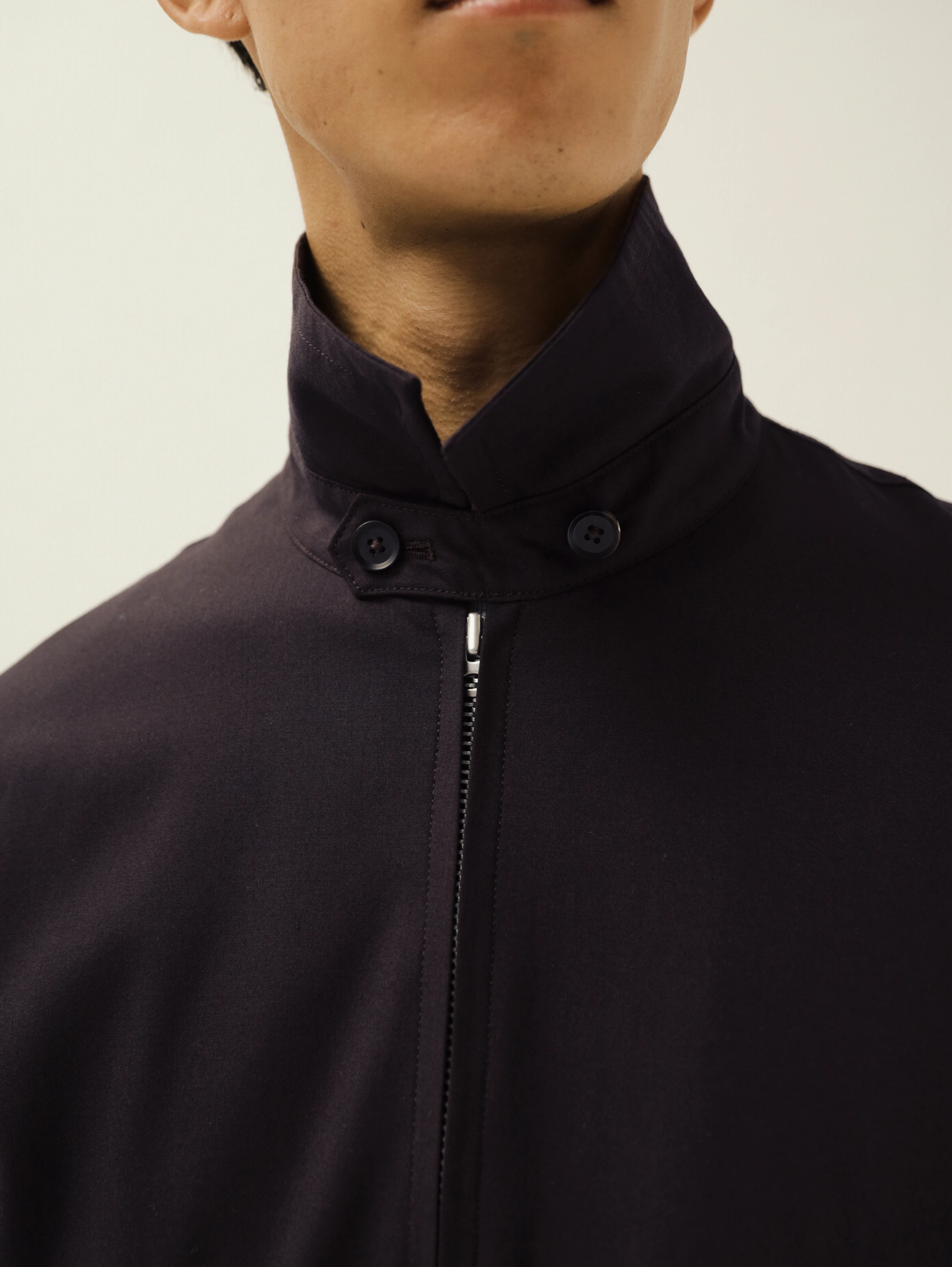 KAPTAIN SUNSHINE(キャプテンサンシャイン) |Wool Poplin Zip Blouson