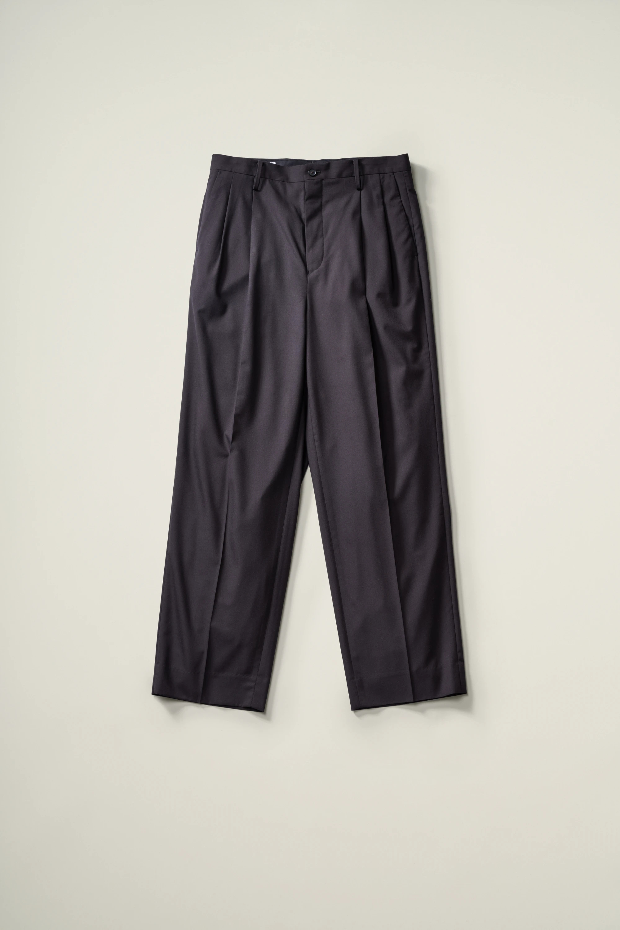 KAPTAIN SUNSHINE(キャプテンサンシャイン) |Wool Poplin Shoecut Slacks