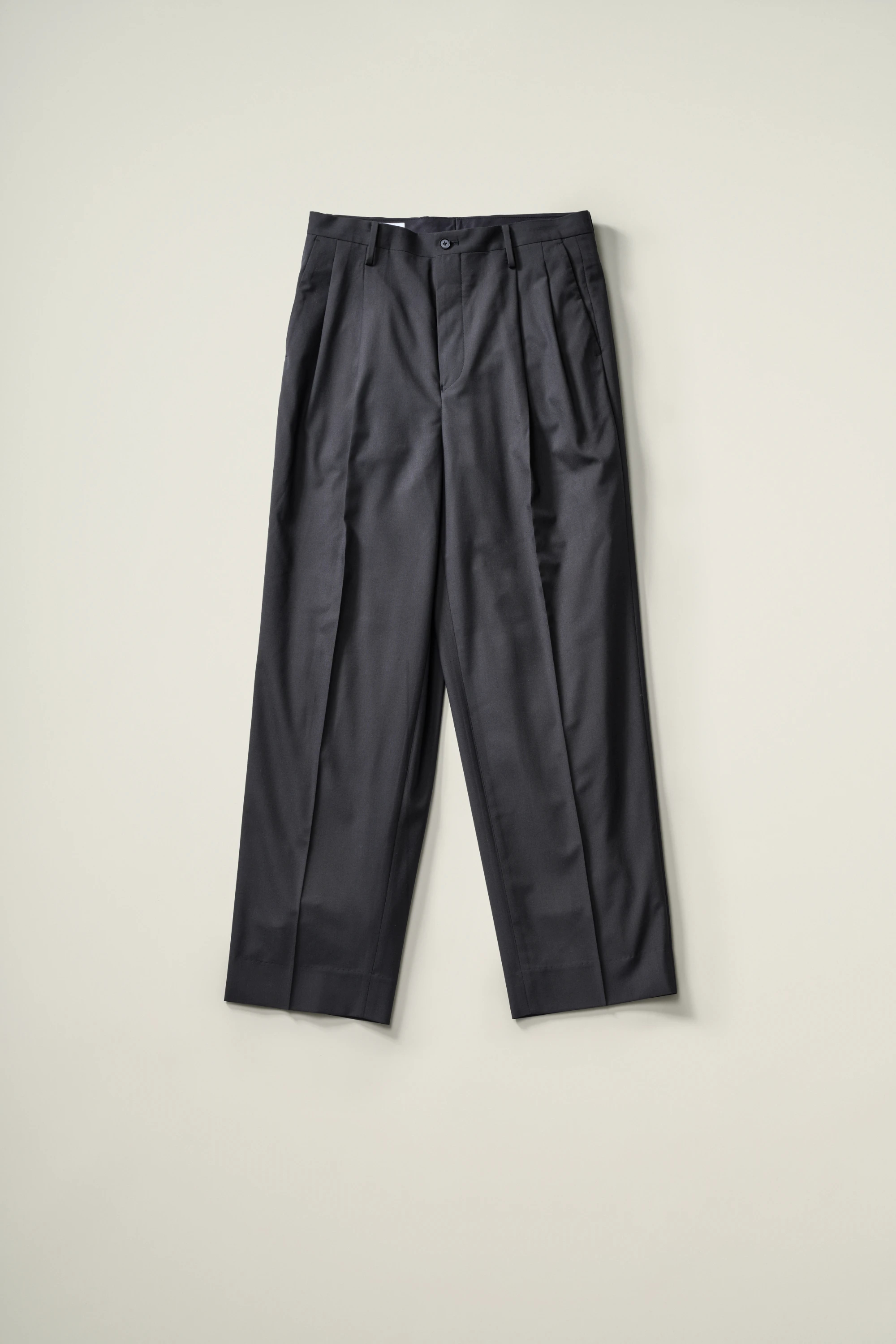 KAPTAIN SUNSHINE(キャプテンサンシャイン) |Wool Poplin Shoecut Slacks