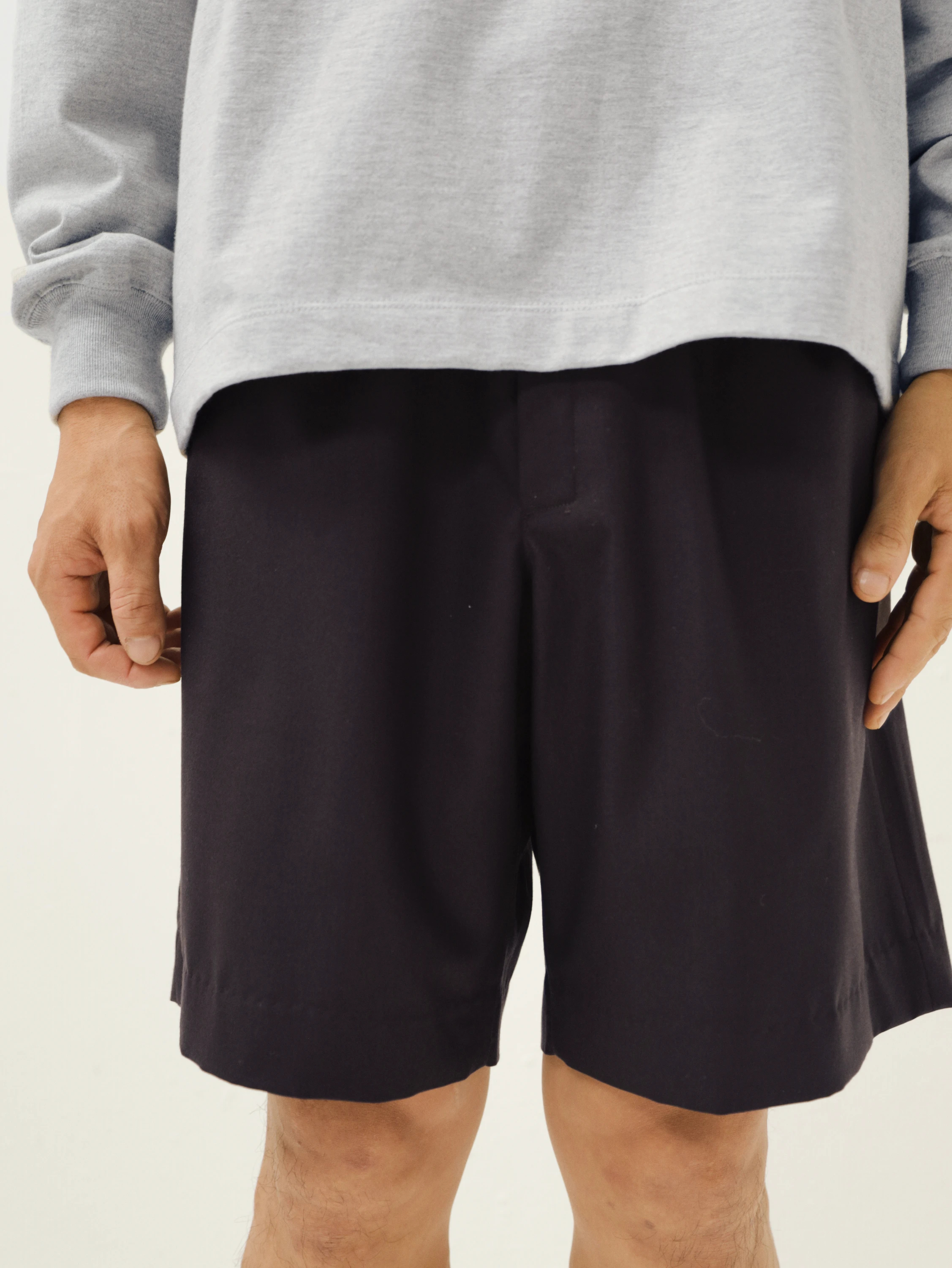 Wool Poplin Walk Shorts | BOTTOMS | KAPTAIN SUNSHINE ONLINE STORE