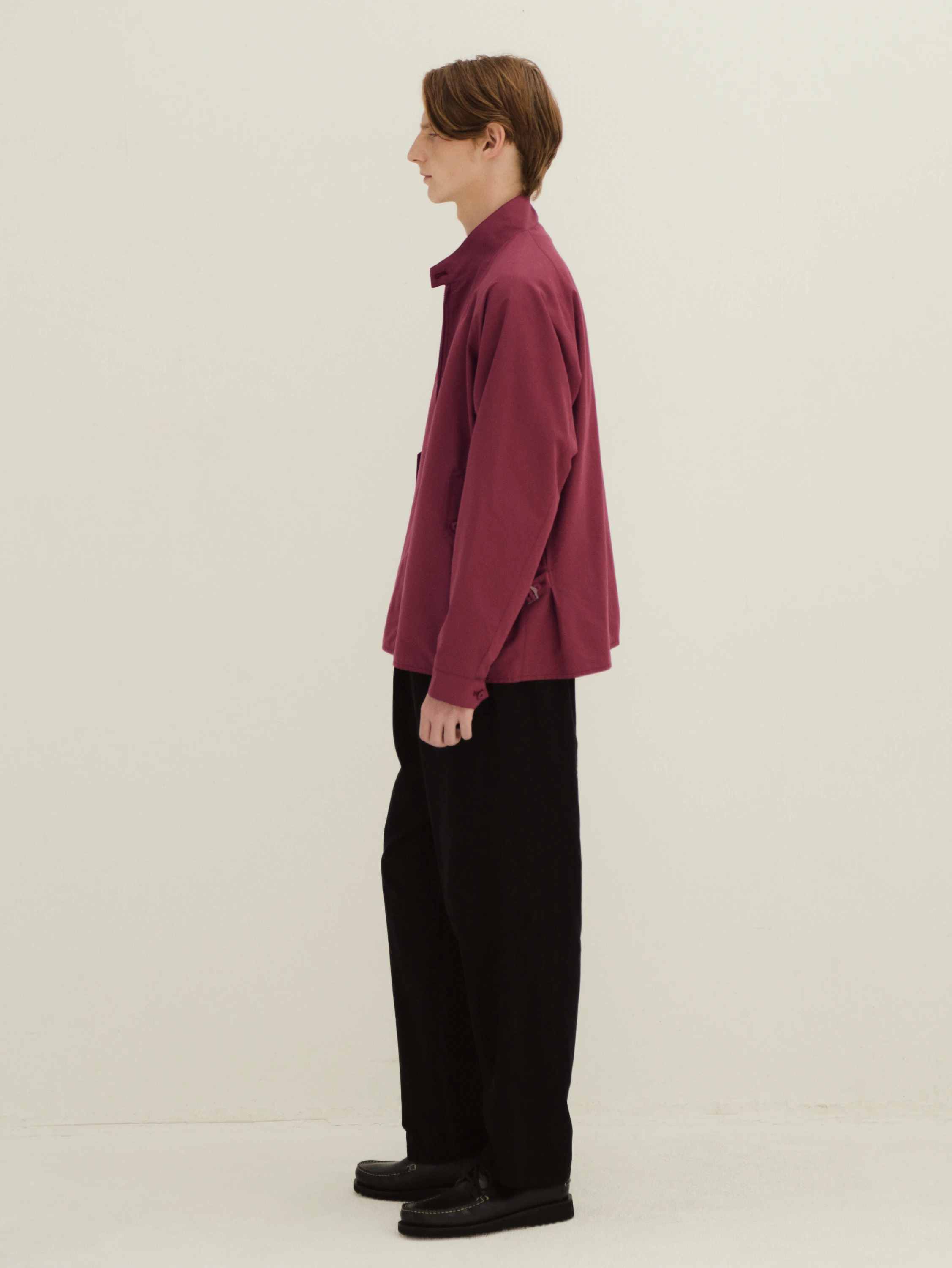 Cotton Silk Stand Collar Jacket | OUTER WEAR | KAPTAIN SUNSHINE