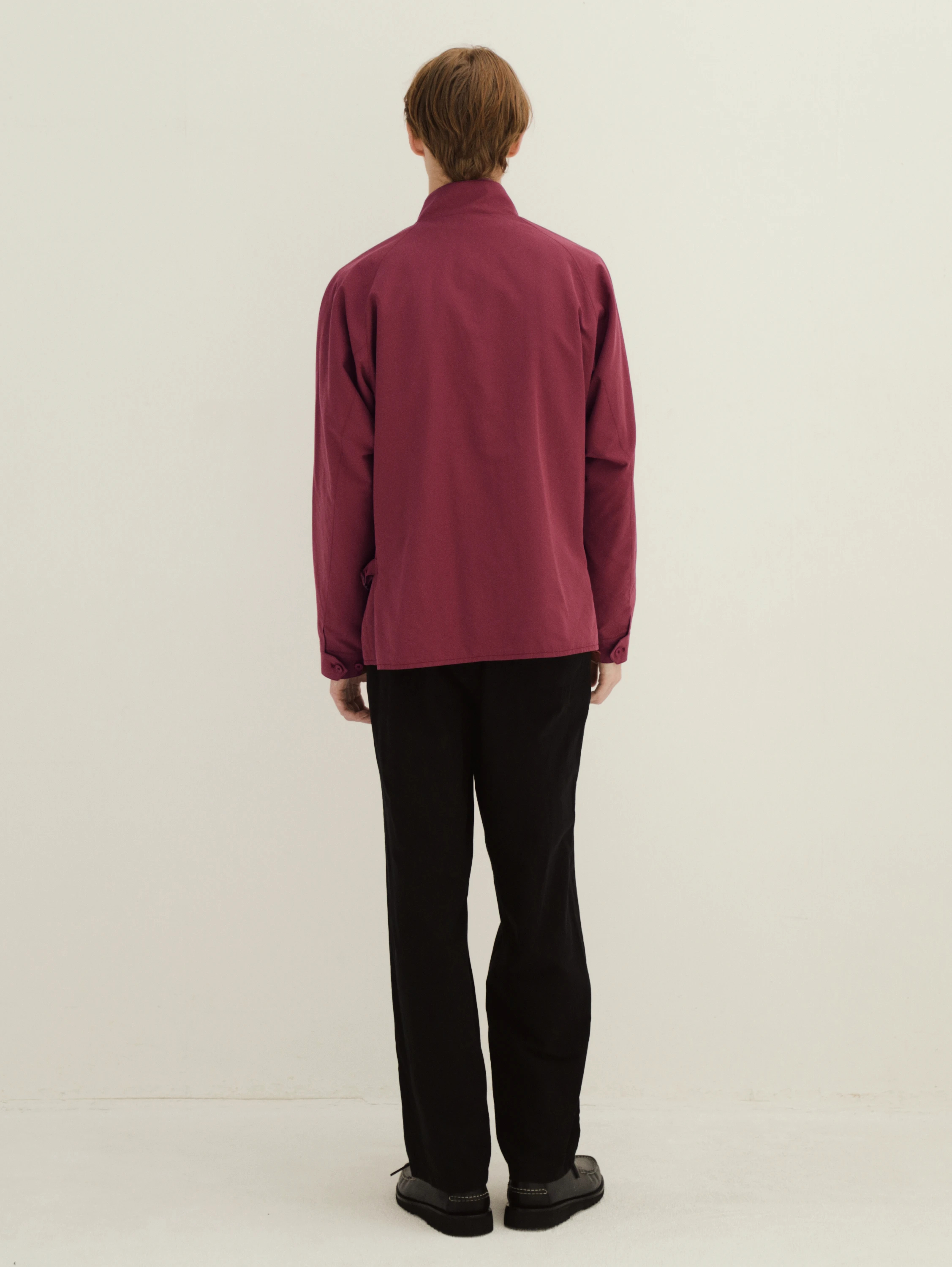 ウ*ん様 kaptain sunshine 40 Stand Collar Bl KAPTAIN SUNSHINE Summer Wool Open Collar Shirt 上質で滑らかな