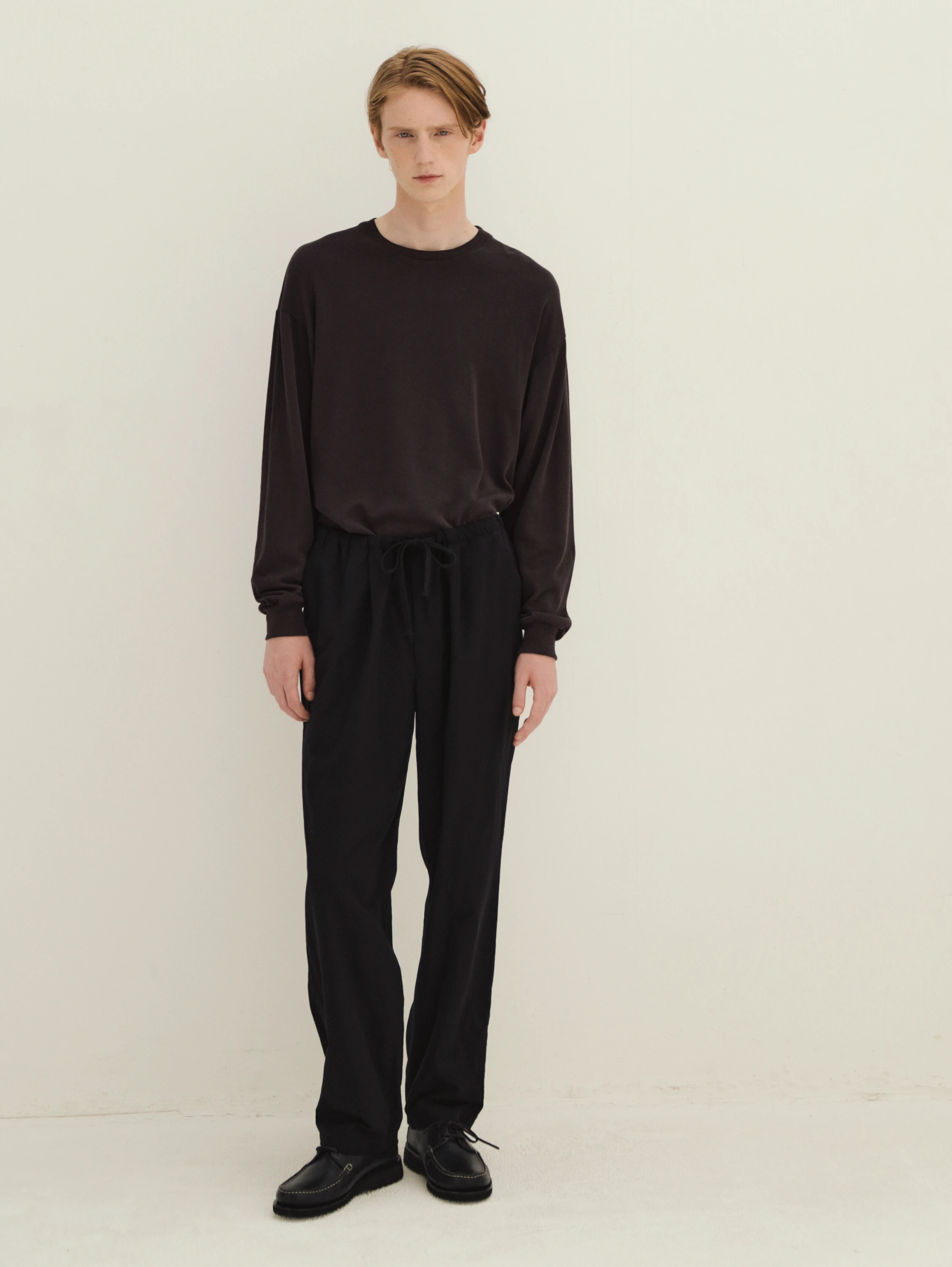 Cotton Silk Walk Easy Trousers | BOTTOMS | KAPTAIN SUNSHINE ONLINE