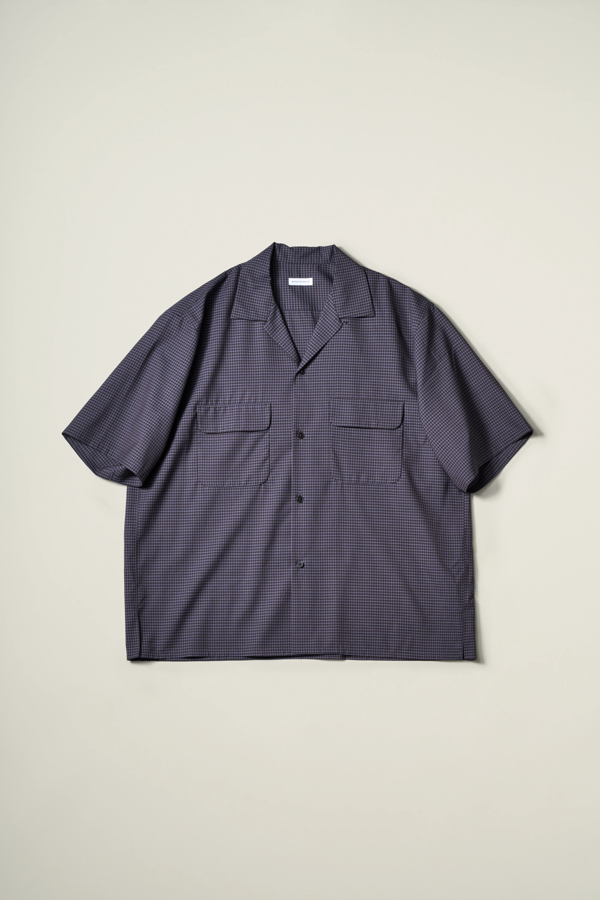 KAPTAIN SUNSHINE(キャプテンサンシャイン) |Summer Wool Open Collar SS Shirt