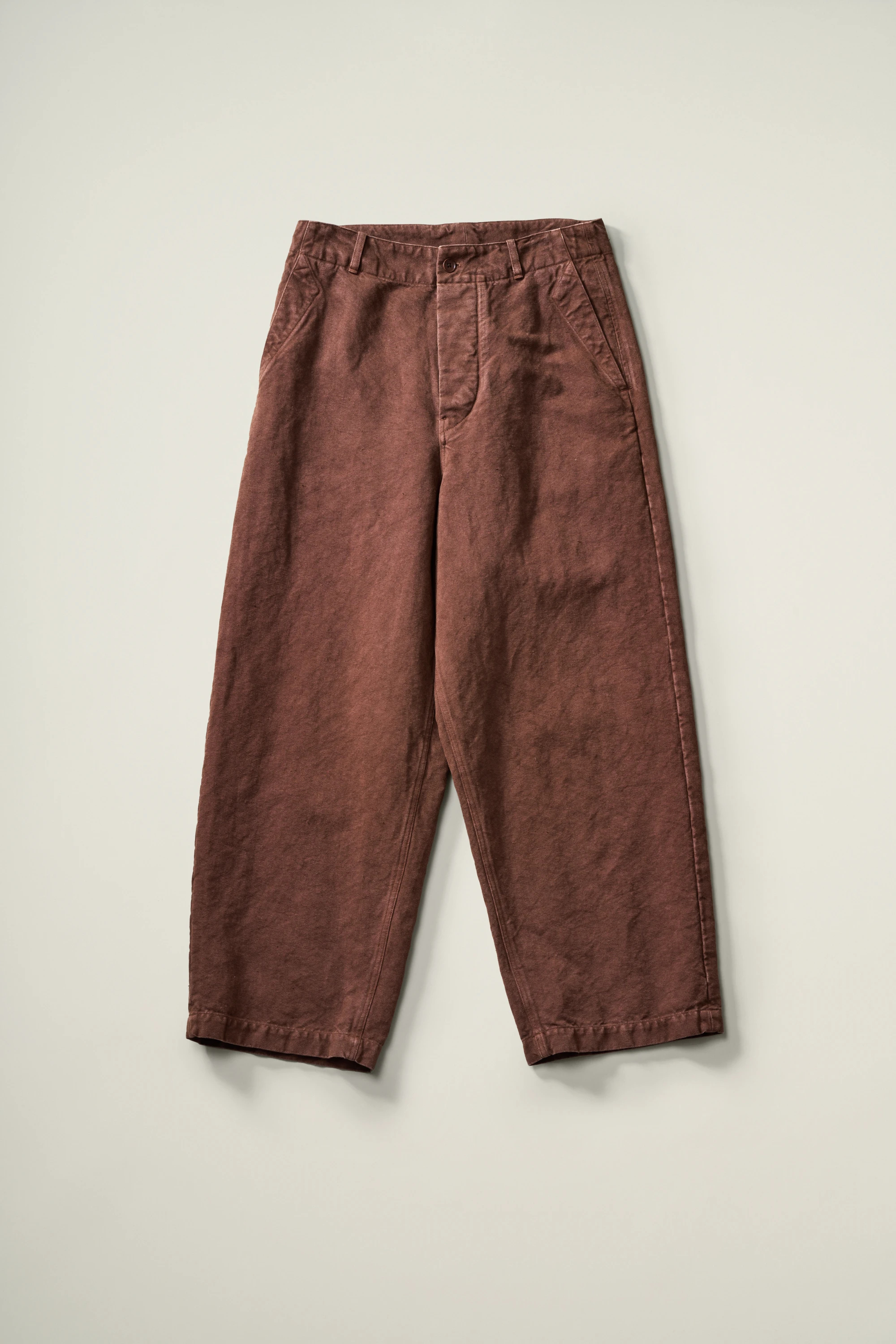 KAPTAIN SUNSHINE(キャプテンサンシャイン) |Cotton Hemp Wide Pants