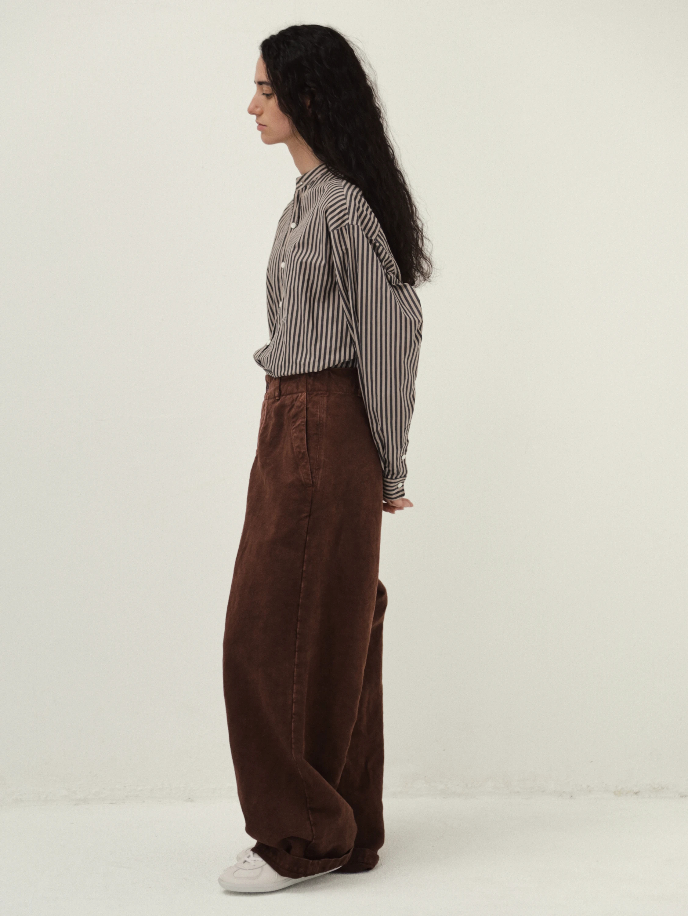 Cotton Hemp Wide Pants | BOTTOMS | KAPTAIN SUNSHINE ONLINE STORE
