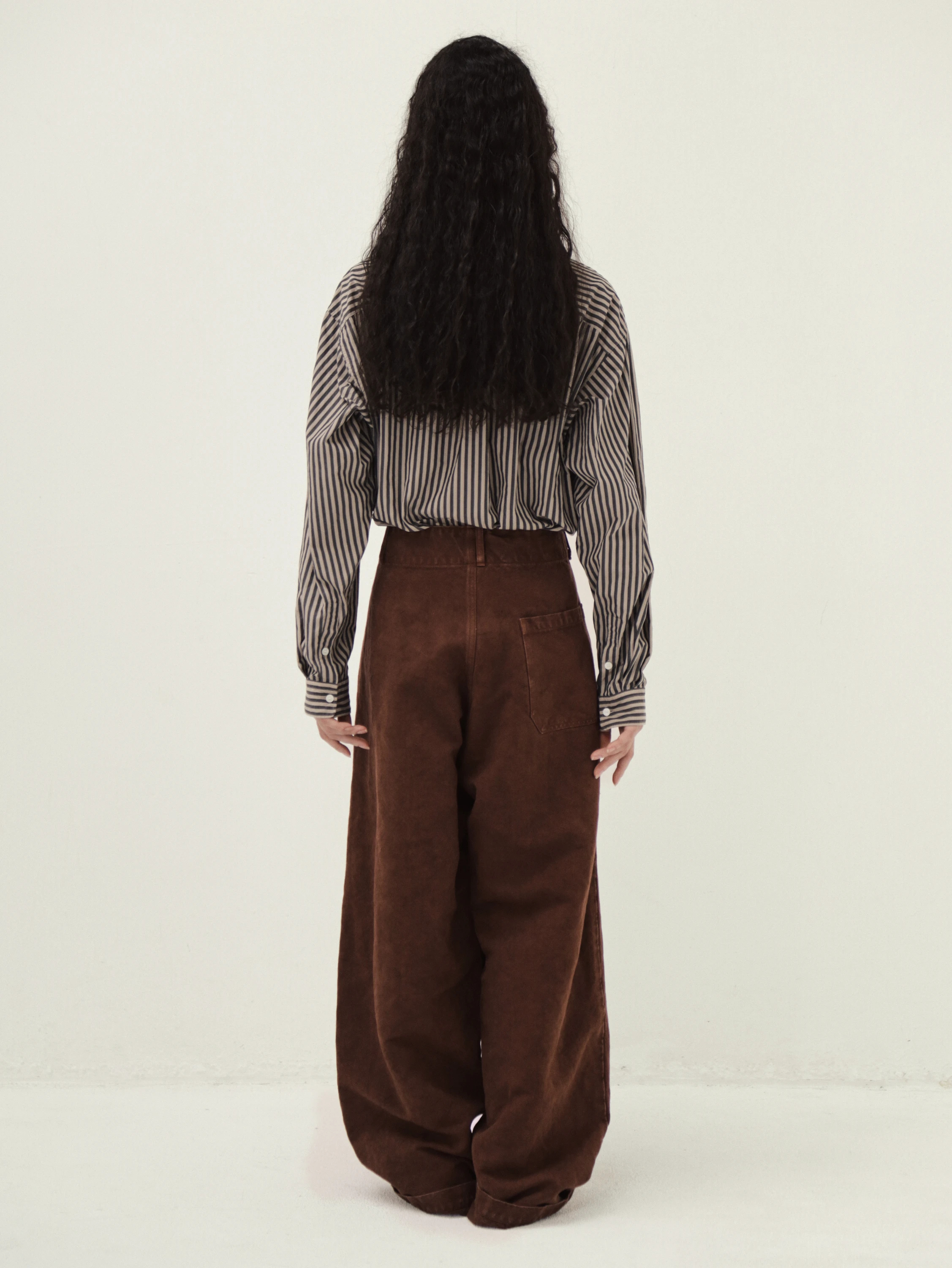 KAPTAIN SUNSHINE(キャプテンサンシャイン) |Cotton Hemp Wide Pants