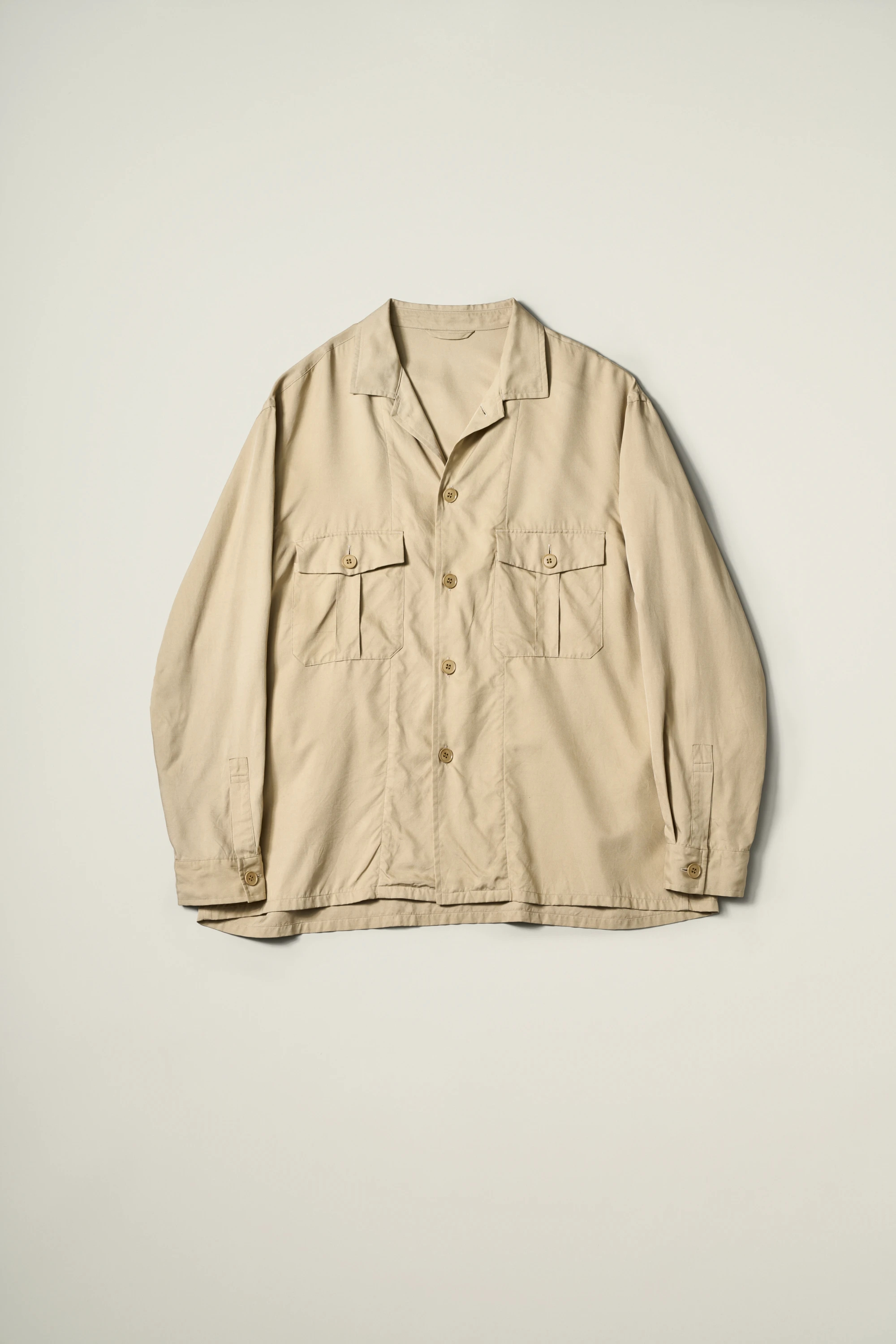 Silk Military Shirt Jacket | SHIRTS | KAPTAIN SUNSHINE ONLINE STORE