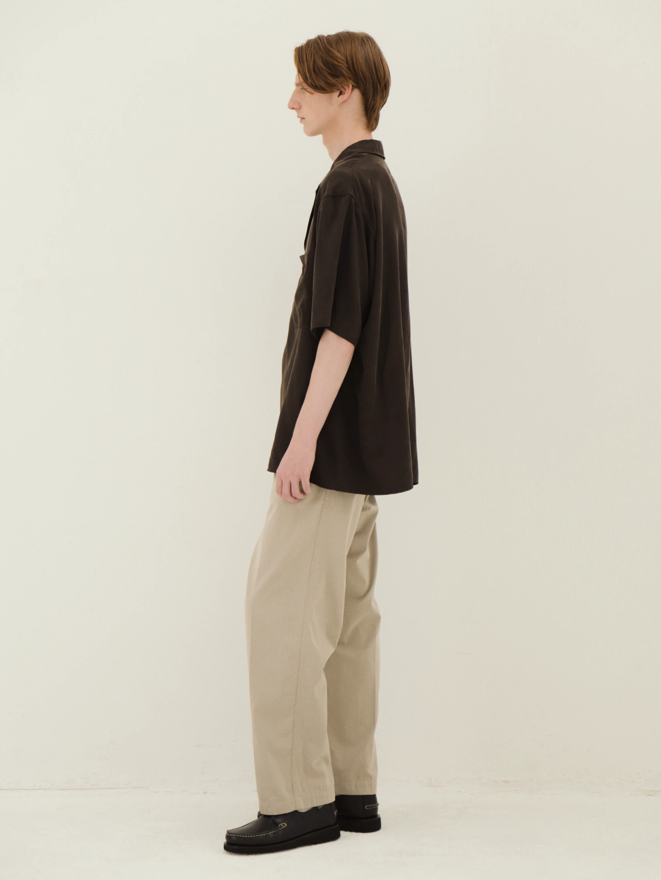 KAPTAIN SUNSHINE(キャプテンサンシャイン) |Silk Pullover SS Shirt