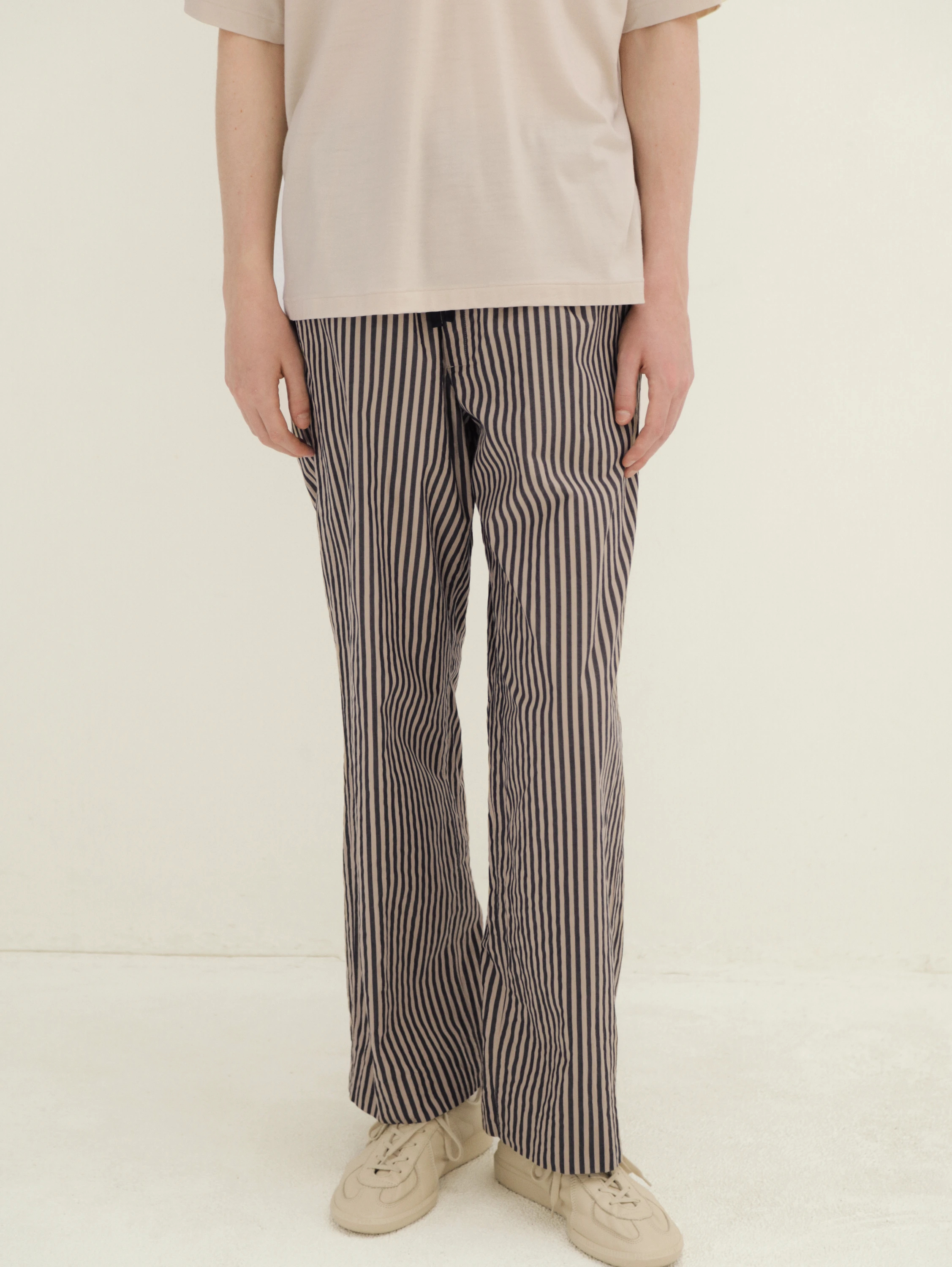 KAPTAIN SUNSHINE(キャプテンサンシャイン) |Bumpy Stripe Walk Easy Pants