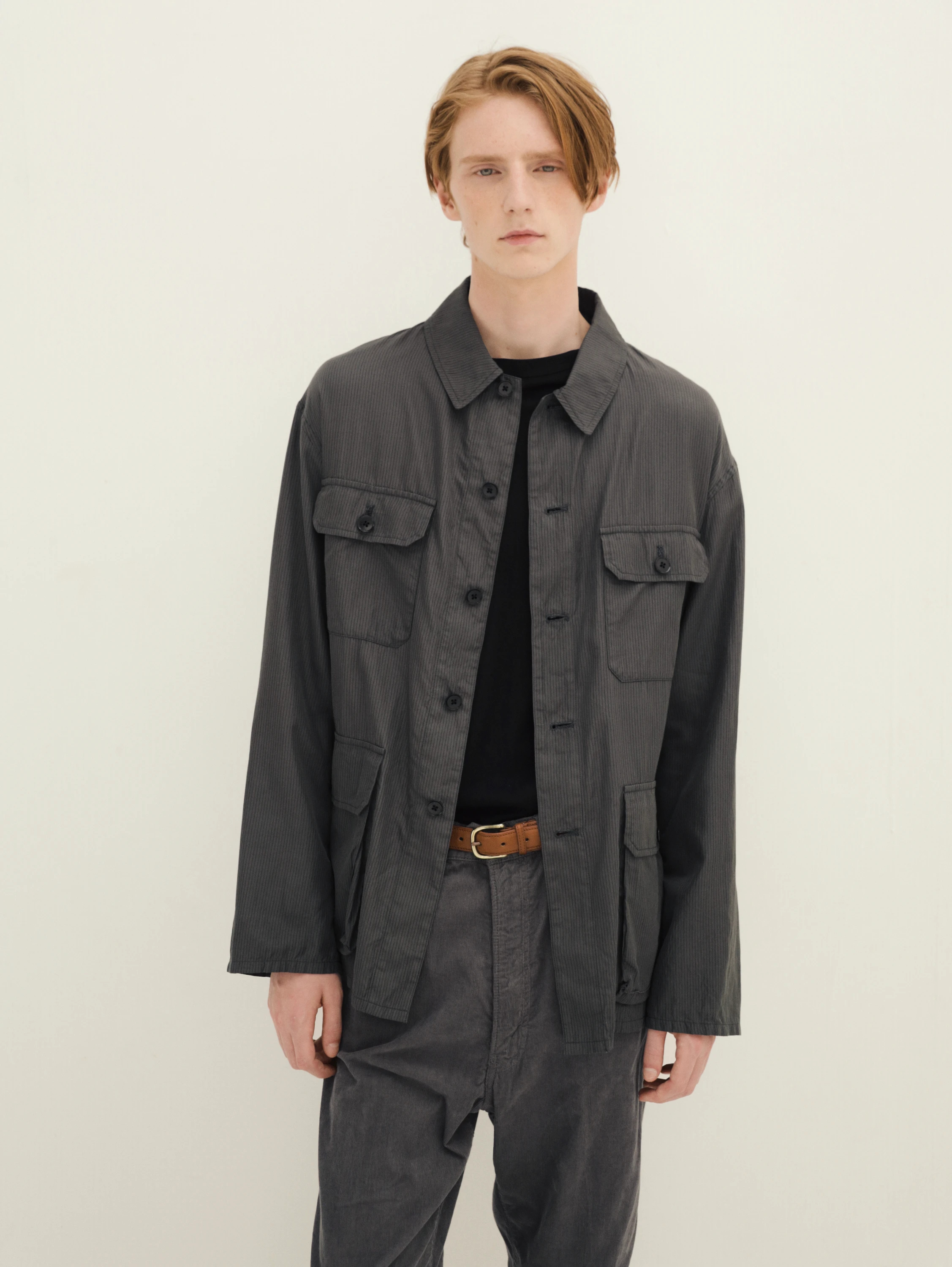 トップス capli KAPTAIN SUNSHINE(キャプテンサンシャイン) Safari Shirt Jacket