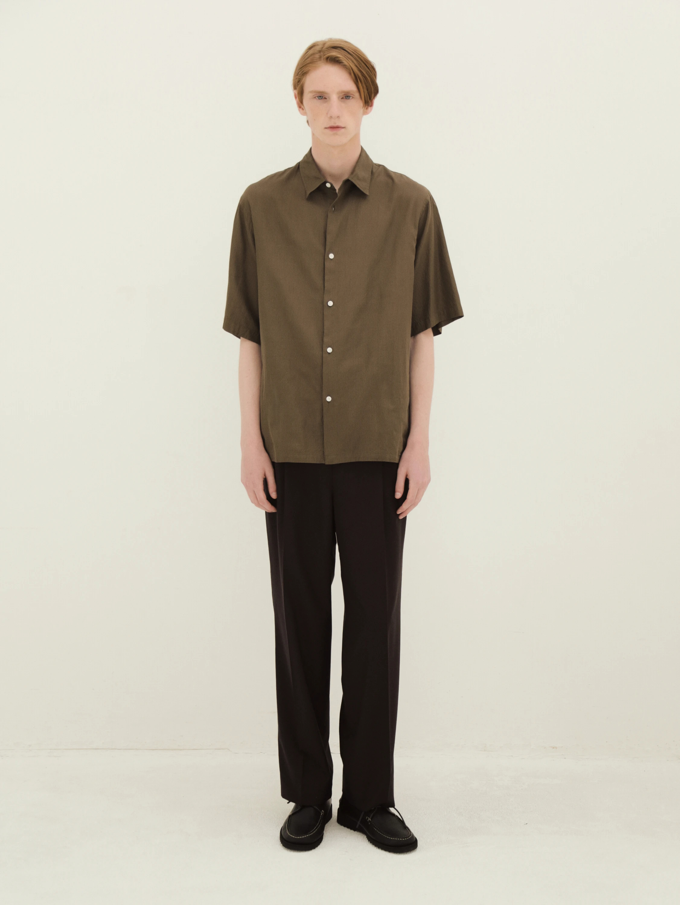 KAPTAIN SUNSHINE(キャプテンサンシャイン) |Plain SS Shirt STRIPE