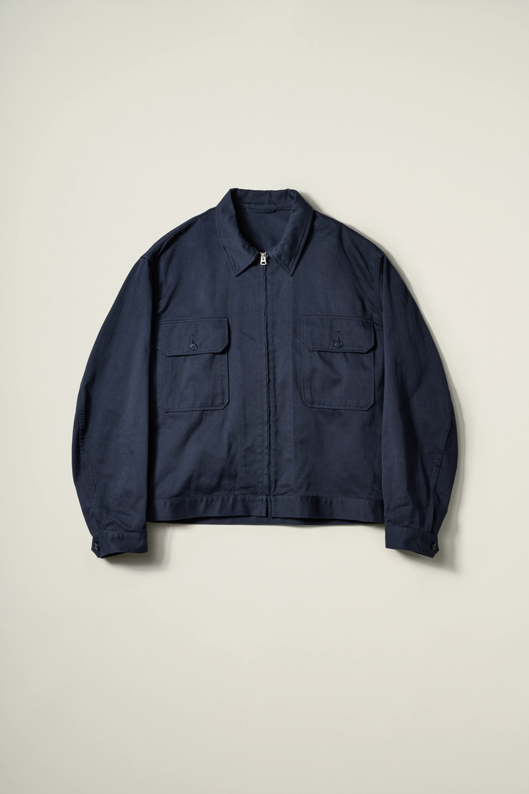 Navy Zip Jacket | OUTER WEAR | KAPTAIN SUNSHINE ONLINE STORE